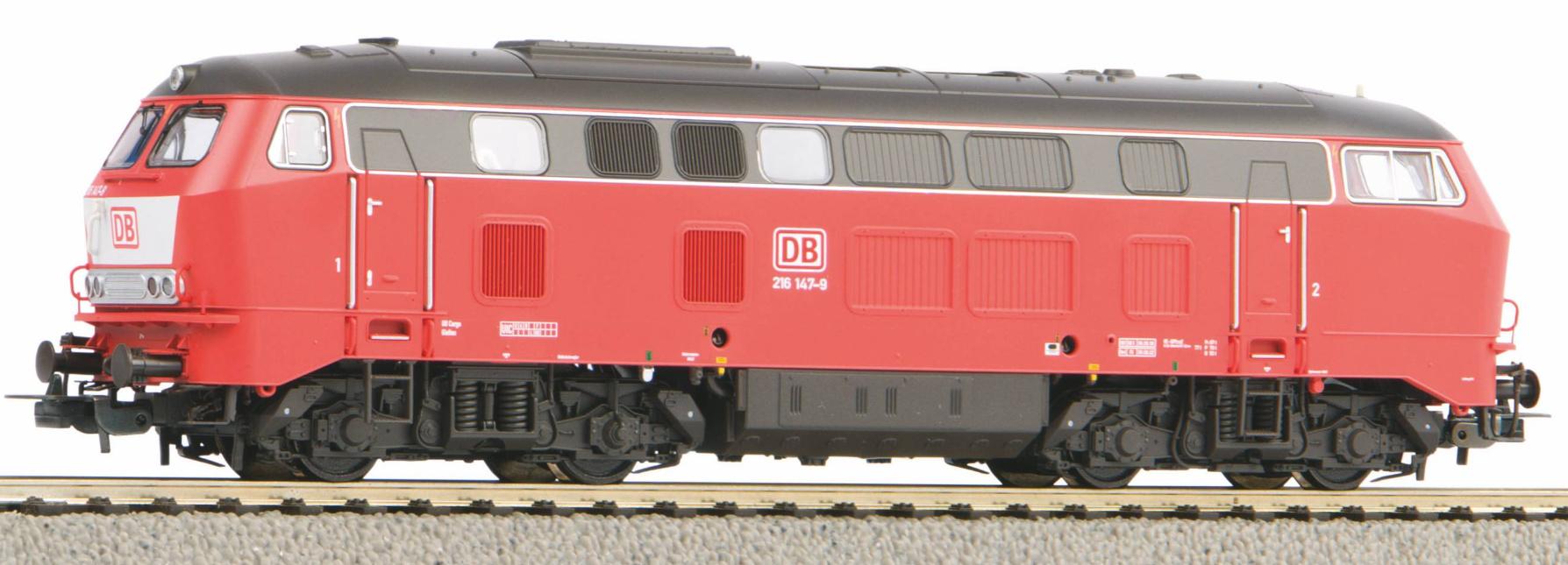 PIKO 52413 H0 Sound-Diesellok BR 216 mit Latz DB AG V, inkl. PIKO Sound-Decoder