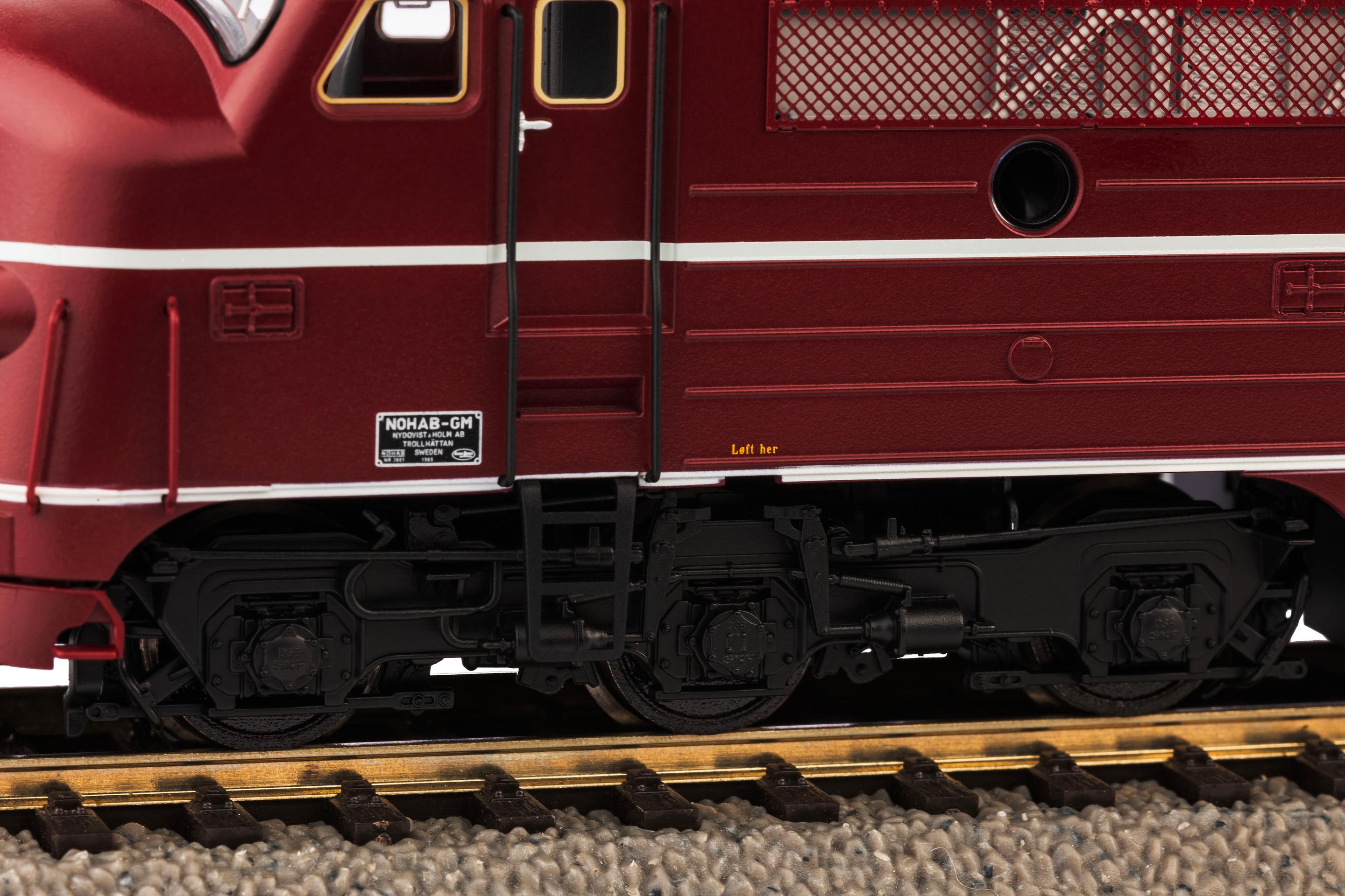 Produktbild PIKO 52501 H0 Gleichstrom Diesellok My 1100 DSB III 2 von 5