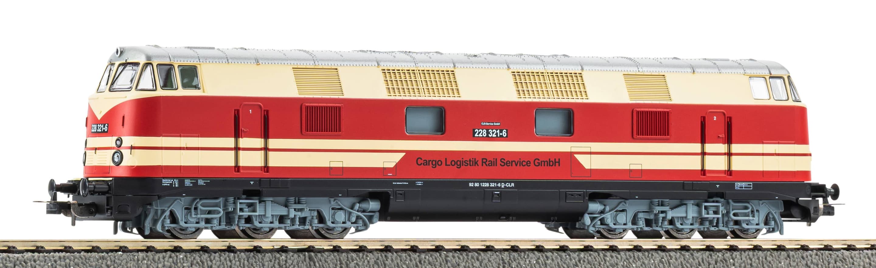 PIKO 52719 H0 Sound-Diesellok BR 228 Cargo Logistic Rail Epoche VI AC