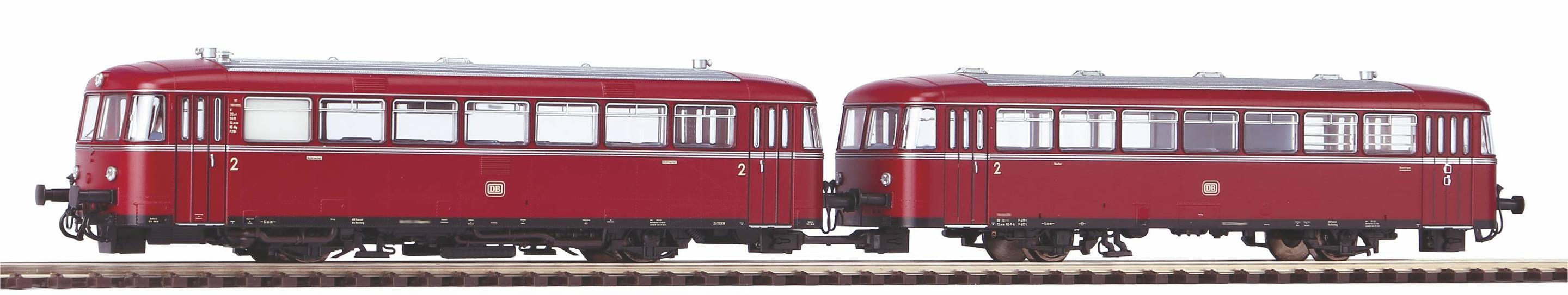 PIKO H0 52734 - Schienenbus VT 98 + Steuerwagen VS 98 DB III