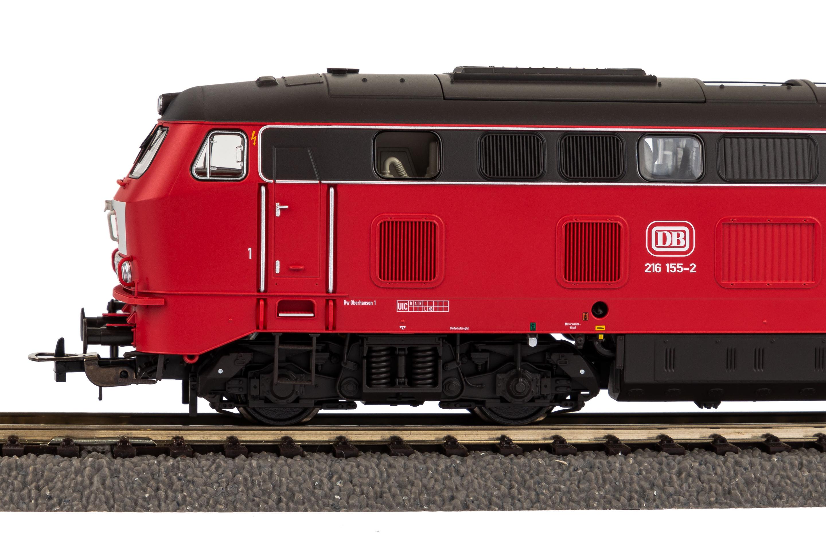 Produktbild PIKO 52941 H0 Gleichstrom Diesellok BR 216 DB IV 5 von 6