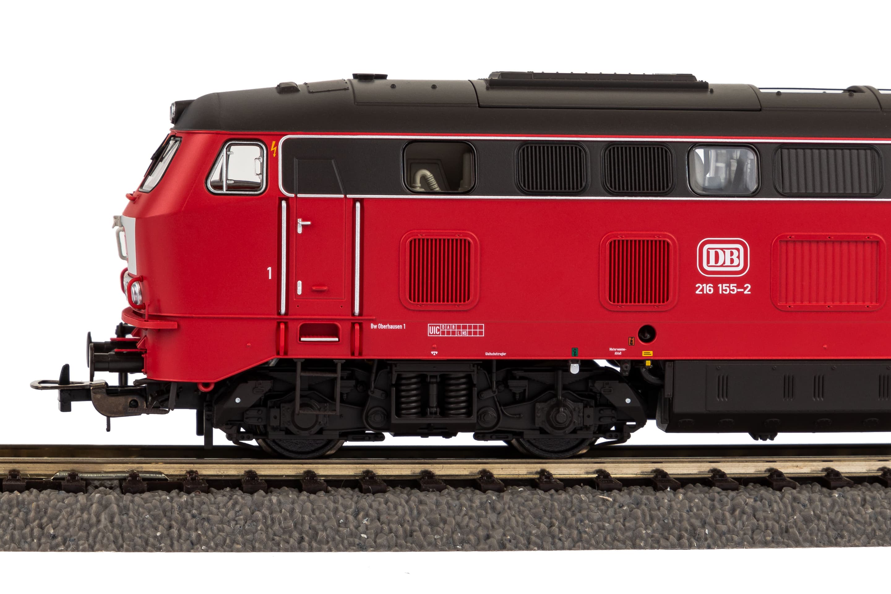 Produktbild PIKO 52943 H0 Wechselstrom Sound-Diesellok BR 216 DB IV Wechselstromversion, inkl. PIKO Sound-Decoder 3 von 6