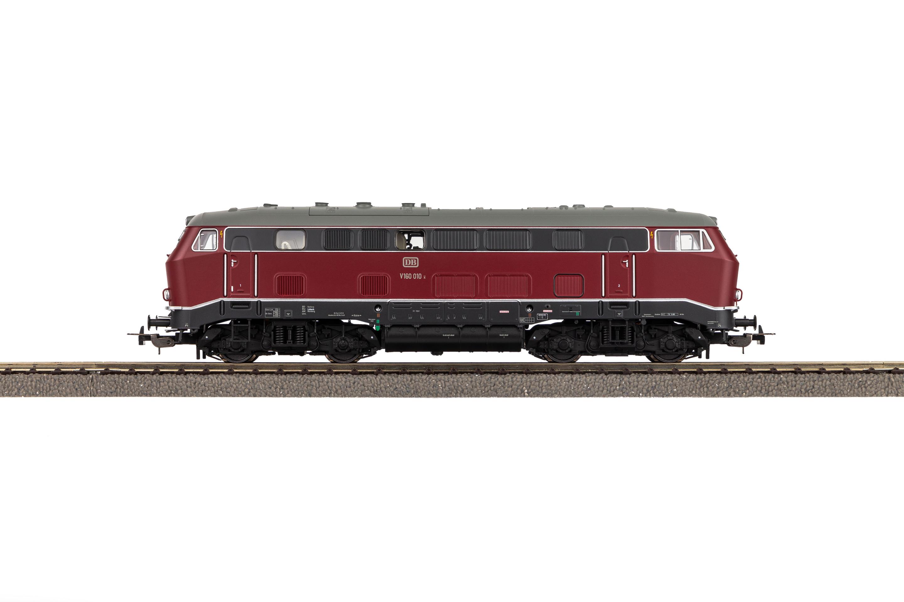 Produktbild PIKO 52967 H0 Gleichstrom Diesellok V 160 010 DB III 2 von 5