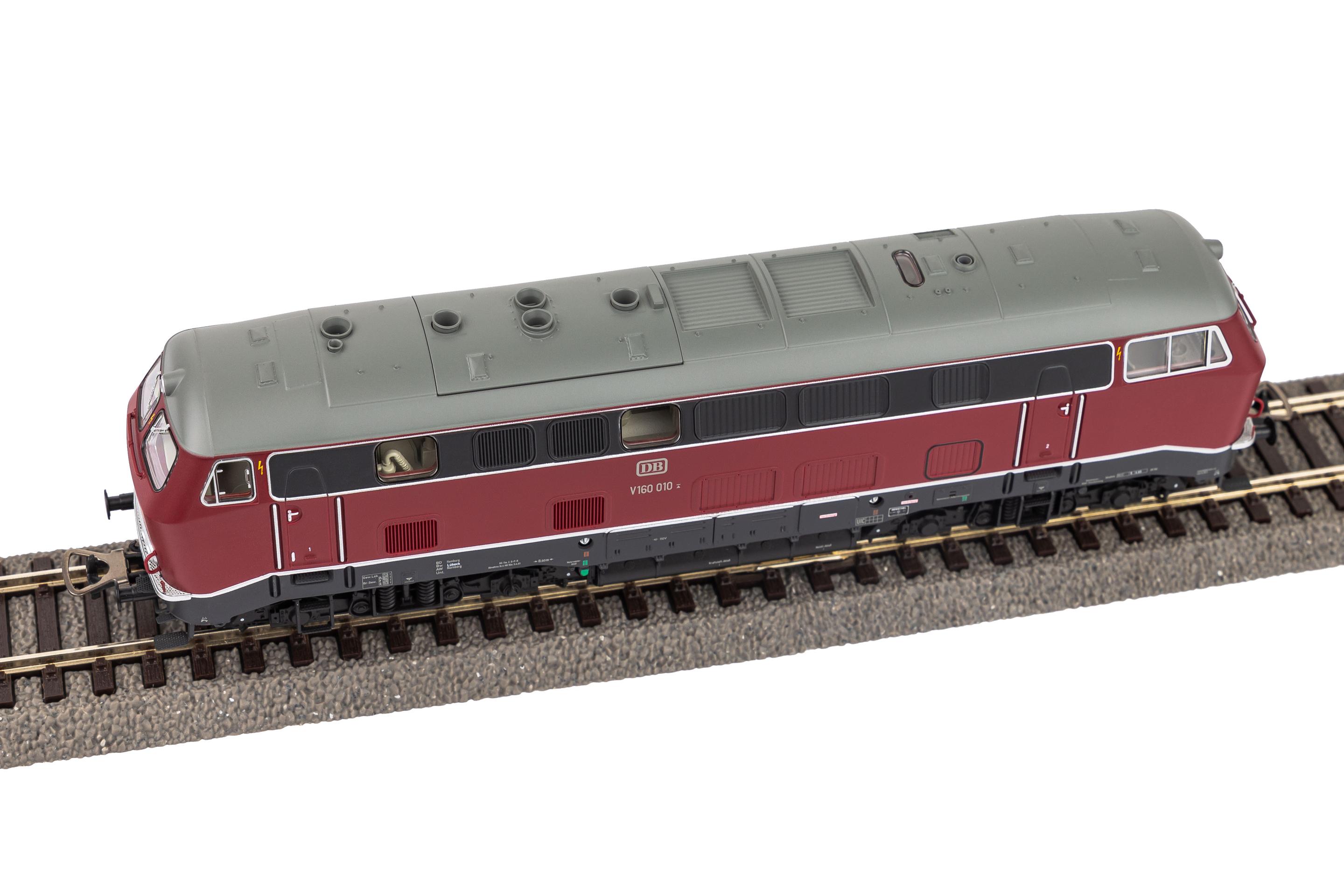 Produktbild PIKO 52967 H0 Gleichstrom Diesellok V 160 010 DB III 3 von 5