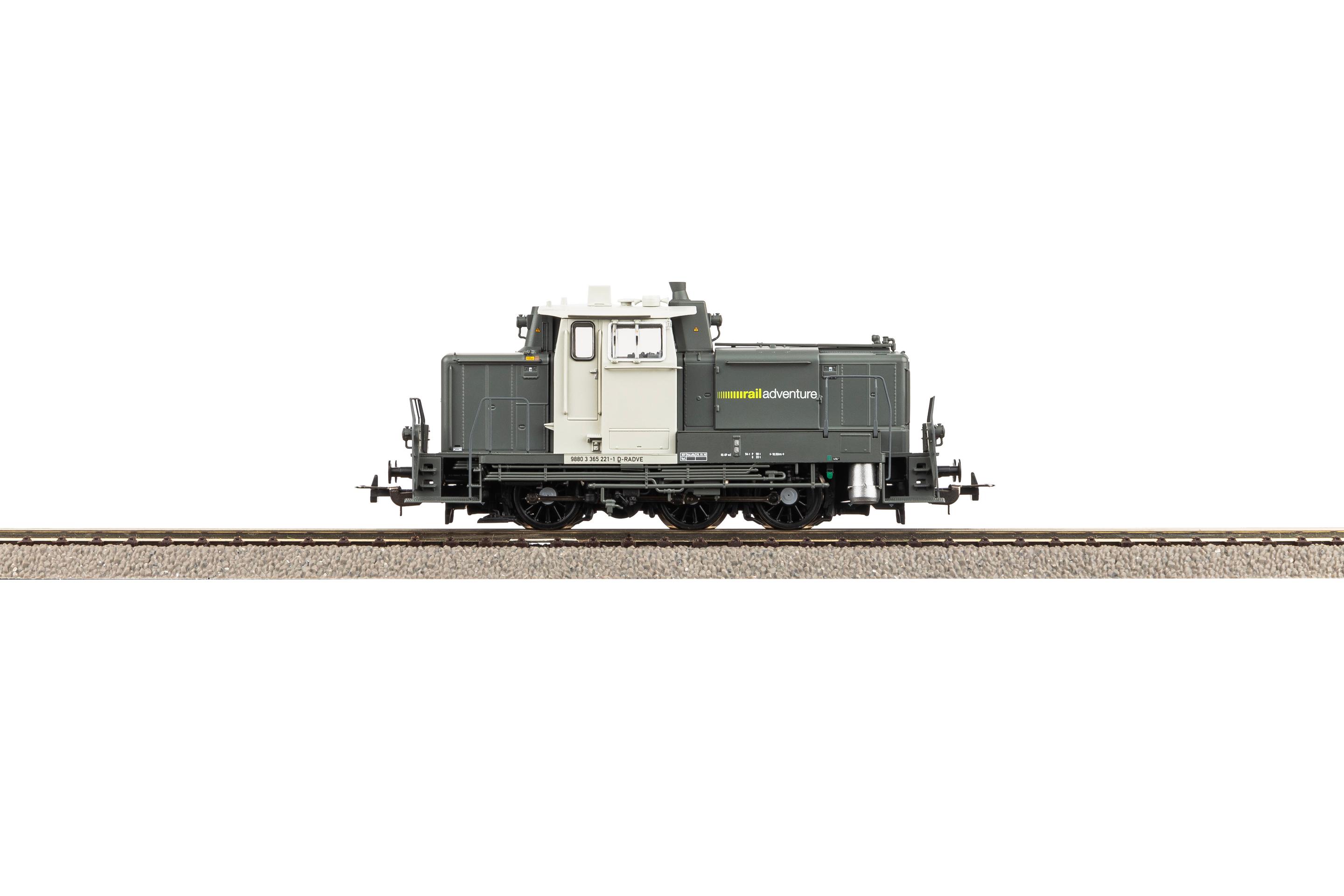 Produktbild PIKO 52970 H0 Gleichstrom Diesellok BR 365 RailAdventure VI 6 von 6