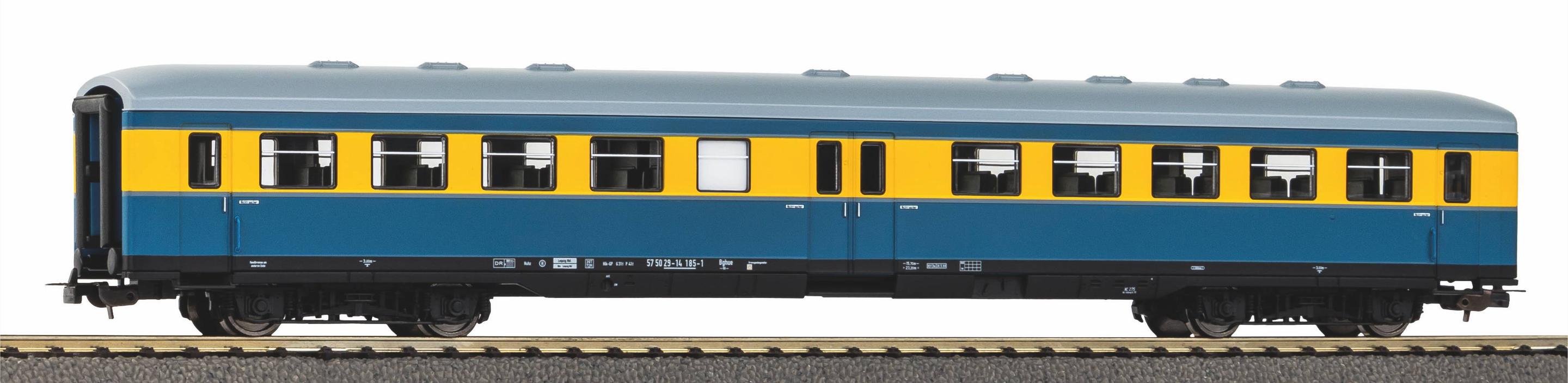 PIKO 53351 H0 Durchgangswagen Bghue (Sitzwagen) S-Bahn Leipzig DR IV