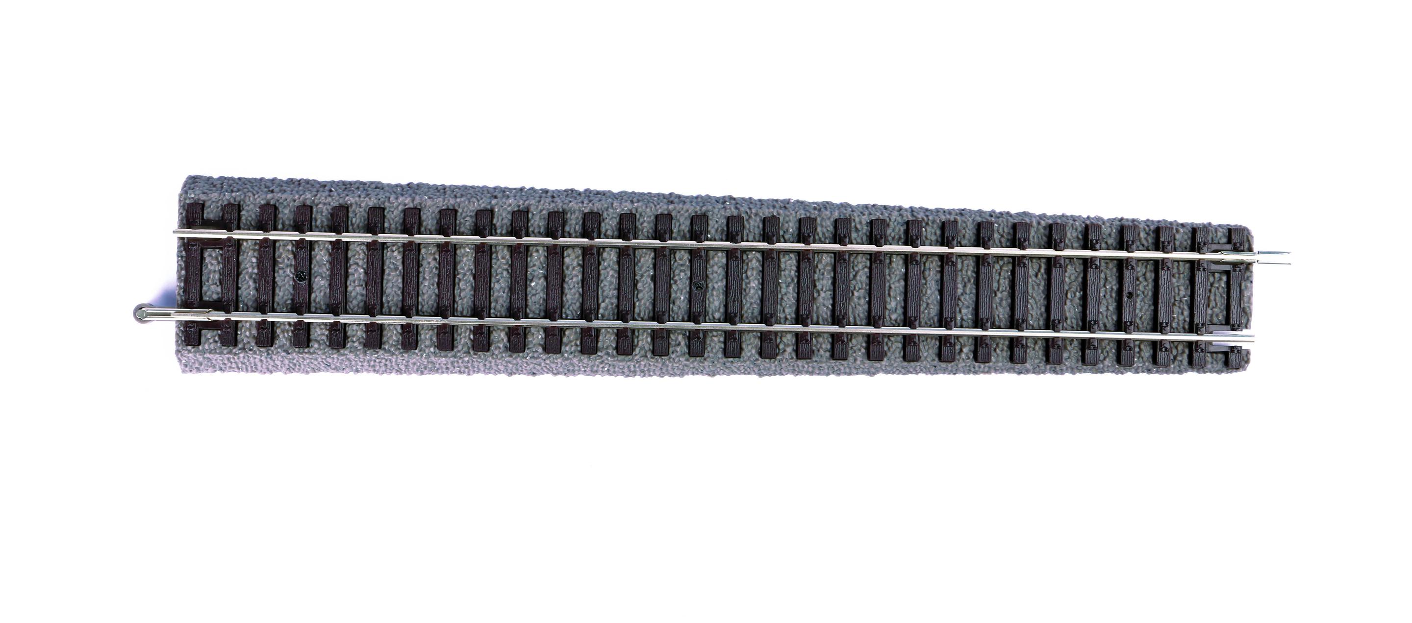 PIKO H0 55432 - Übergangs-Gleis, Fleischmann Profi, 231 mm, VE 6