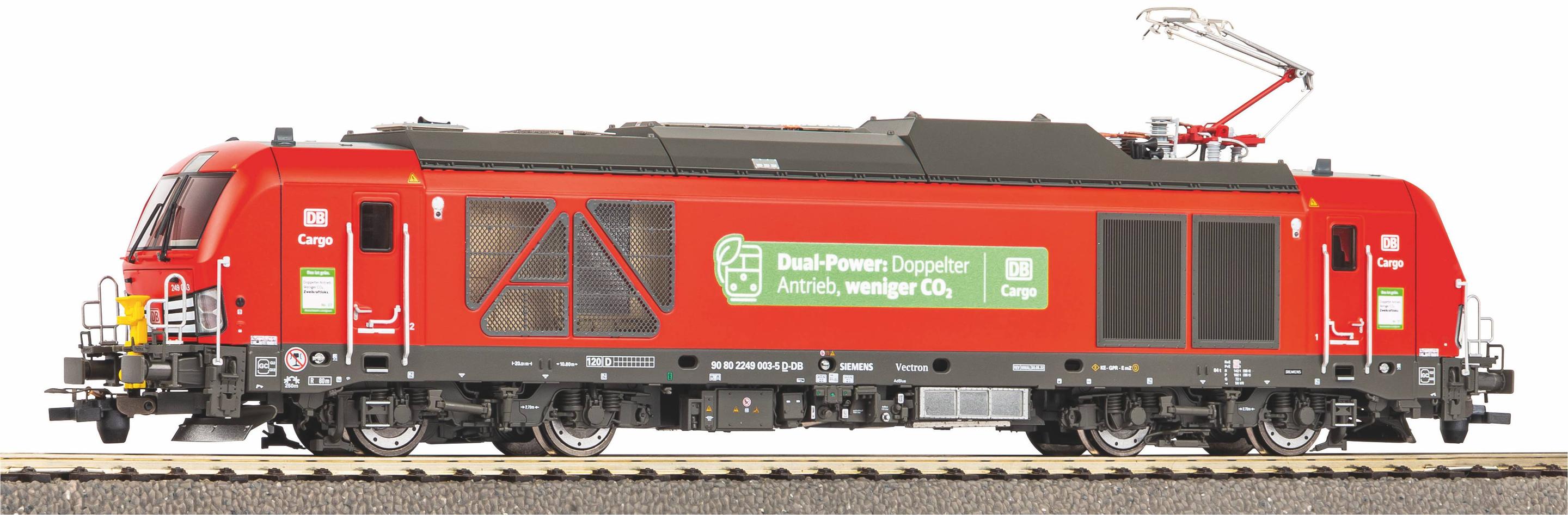 PIKO 55928 H0 Sound-E-Lok / Diesellok"dual mode"BR 249 DB AG VI, inkl. PIKO Sound-Decoder und Digital-Kupplung