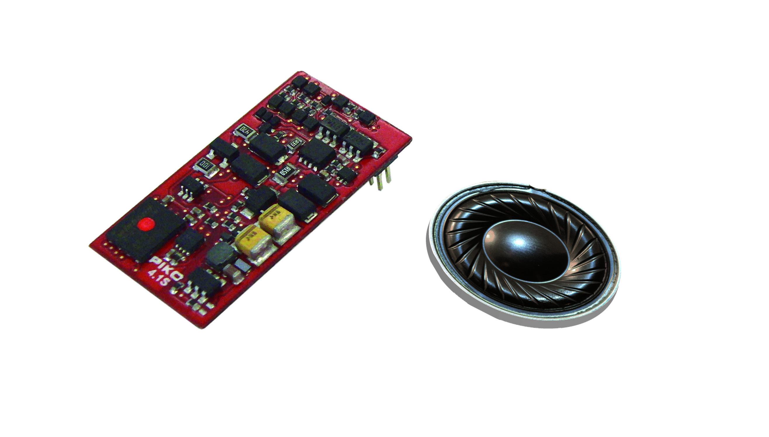 PIKO H0 56471 - PIKO H0 SmartDecoder 4.1 Sound mit Lautsprecher (für BR 110.3)