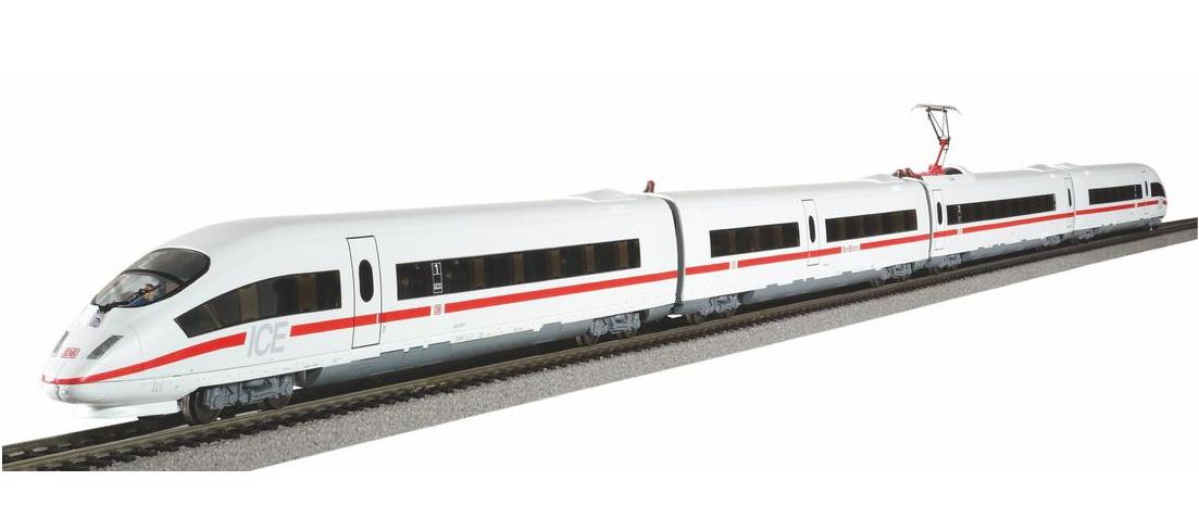 PIKO H0 57196 - Start-Set mit Bettungsgleis ICE 3