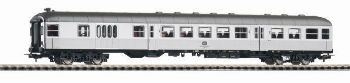 PIKO H0 - Personenwagen Silberling 2. Klasse Steuerwagen