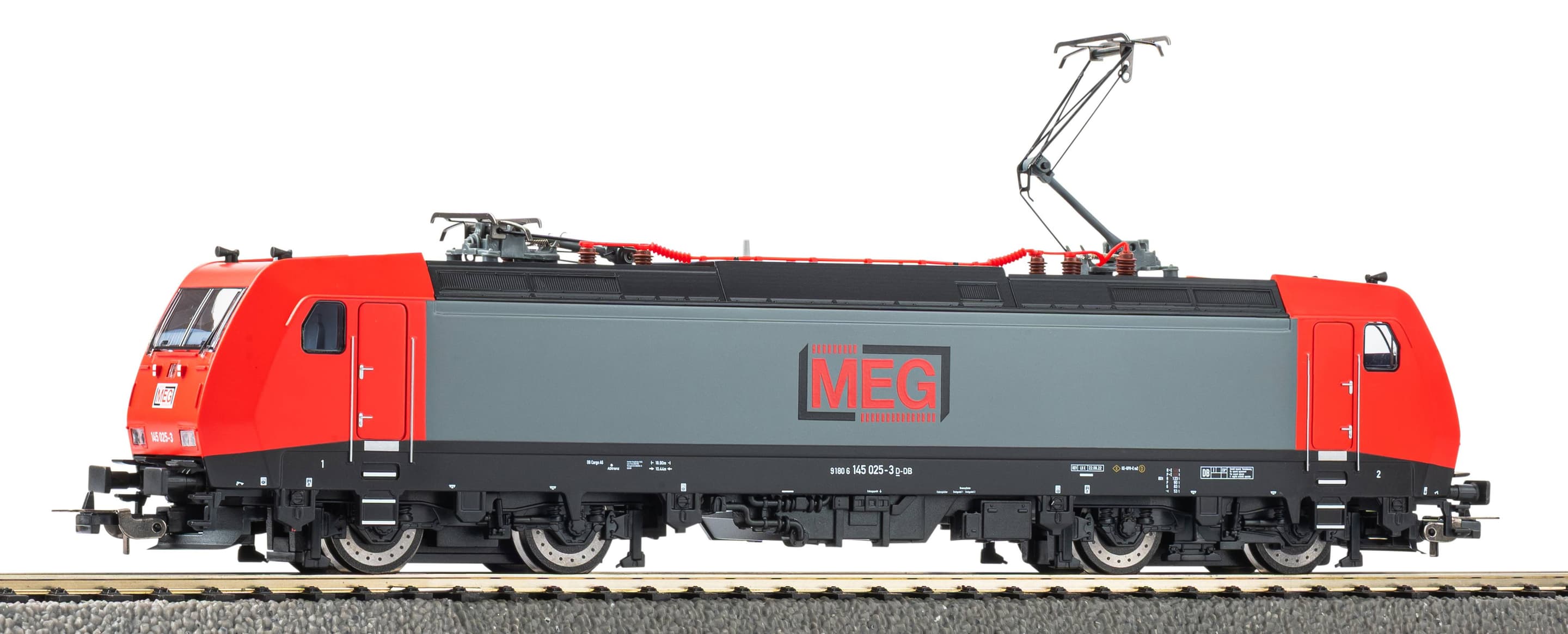 PIKO 57876 H0 E-Lok BR 145 MEG Epoche VI AC Digital