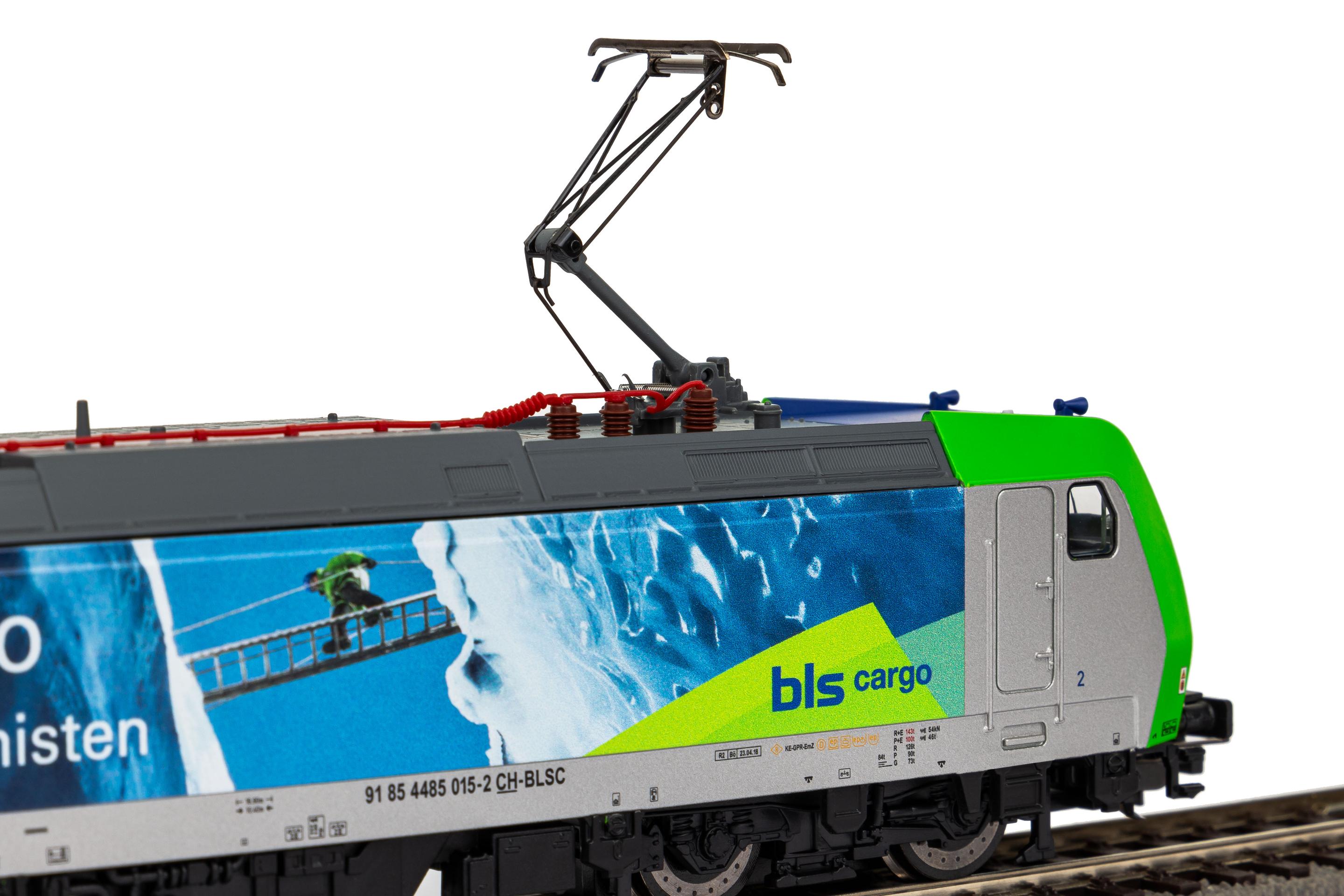 Produktbild PIKO 57946 H0 WECHSELST E-Lok Re 485 New Alpinisti BLS VI 4 von 5