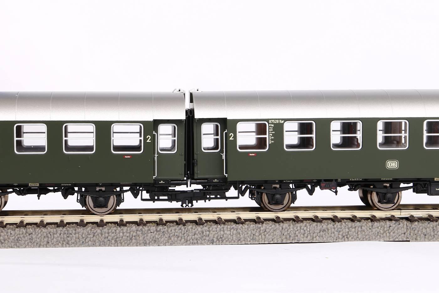 Produktbild PIKO H0 58241 - 2er Set Umbauwagen B3yg + B3yg DB III 4 von 6
