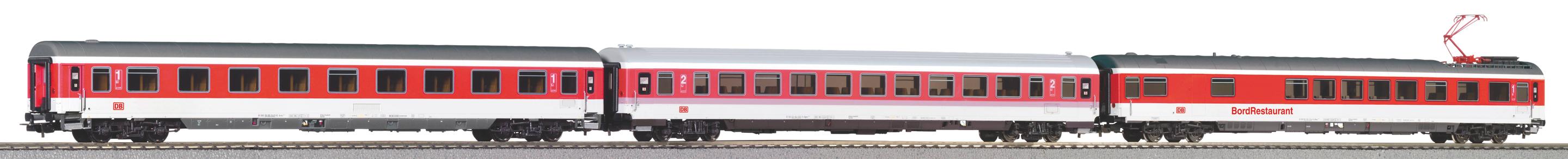 PIKO 58248 H0 3er Set Personenwagen IC 602"Gorch Fock"DB AG V