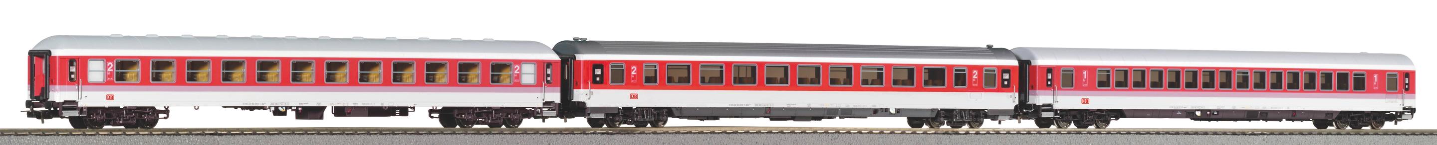 PIKO 58249 H0 3er Set Personenwagen IC 602"Gorch Fock"DB AG V