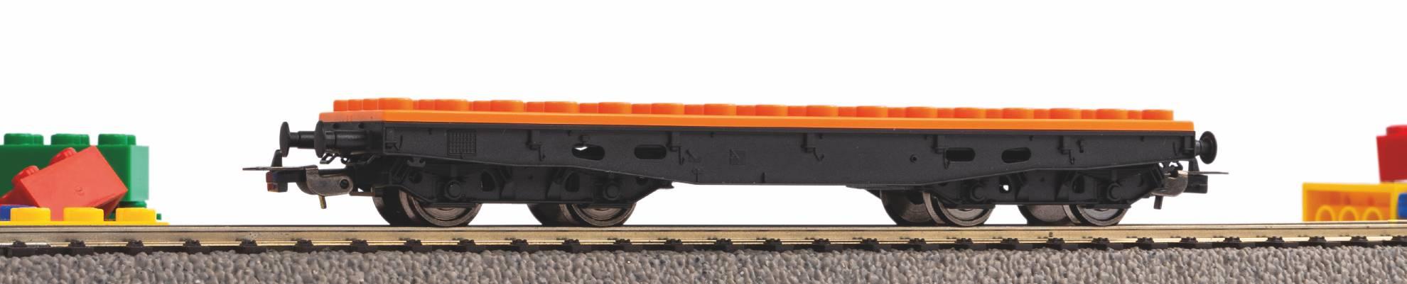 PIKO H0 58405 Klemmbausteine-Wagen