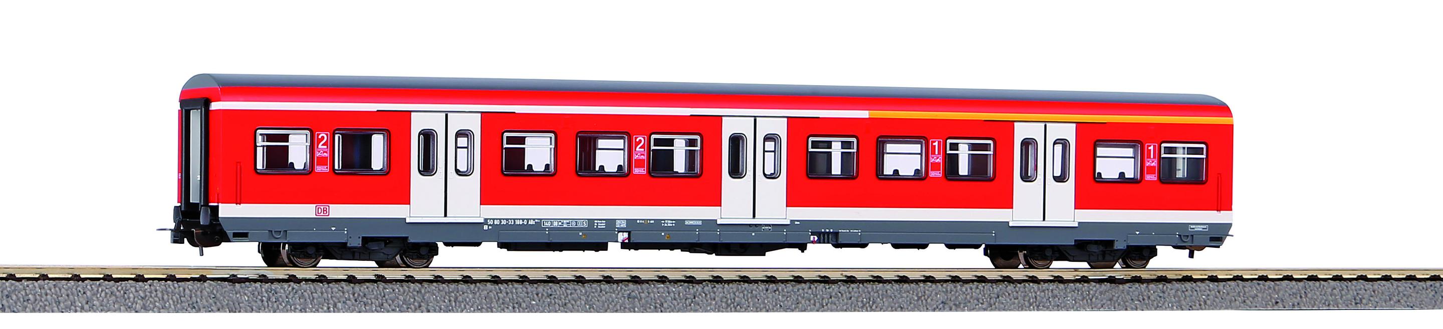 PIKO H0 58505 - S-Bahn x-Wagen 1./2. Klasse DB AG V
