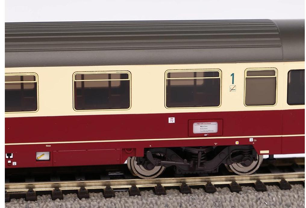 Produktbild PIKO H0 58530 - Schnellzugwagen Eurofima 1. Klasse DB IV 4 von 5