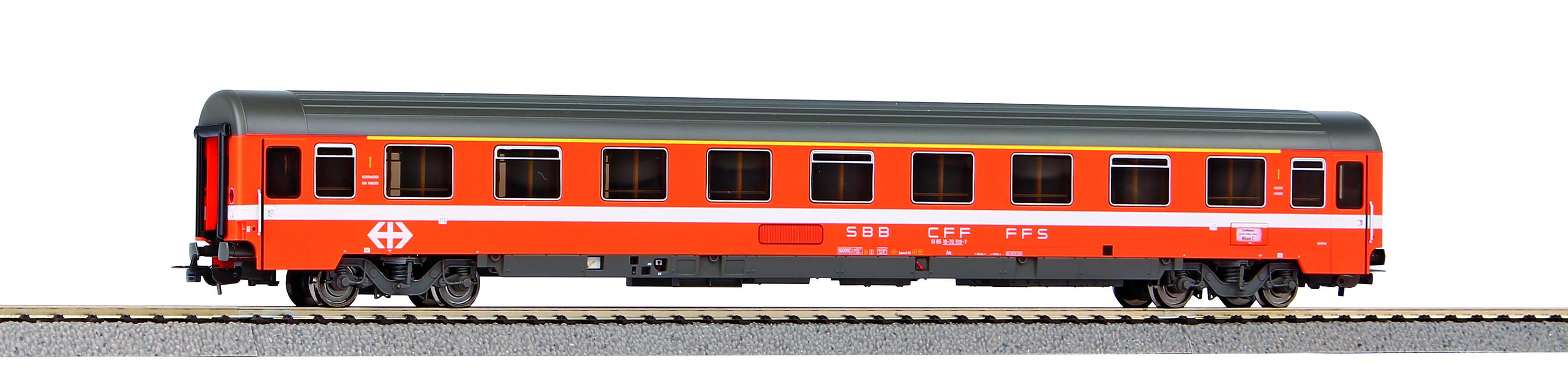 PIKO H0 58531 - Schnellzugwagen Eurofima 1. Klasse SBB IV