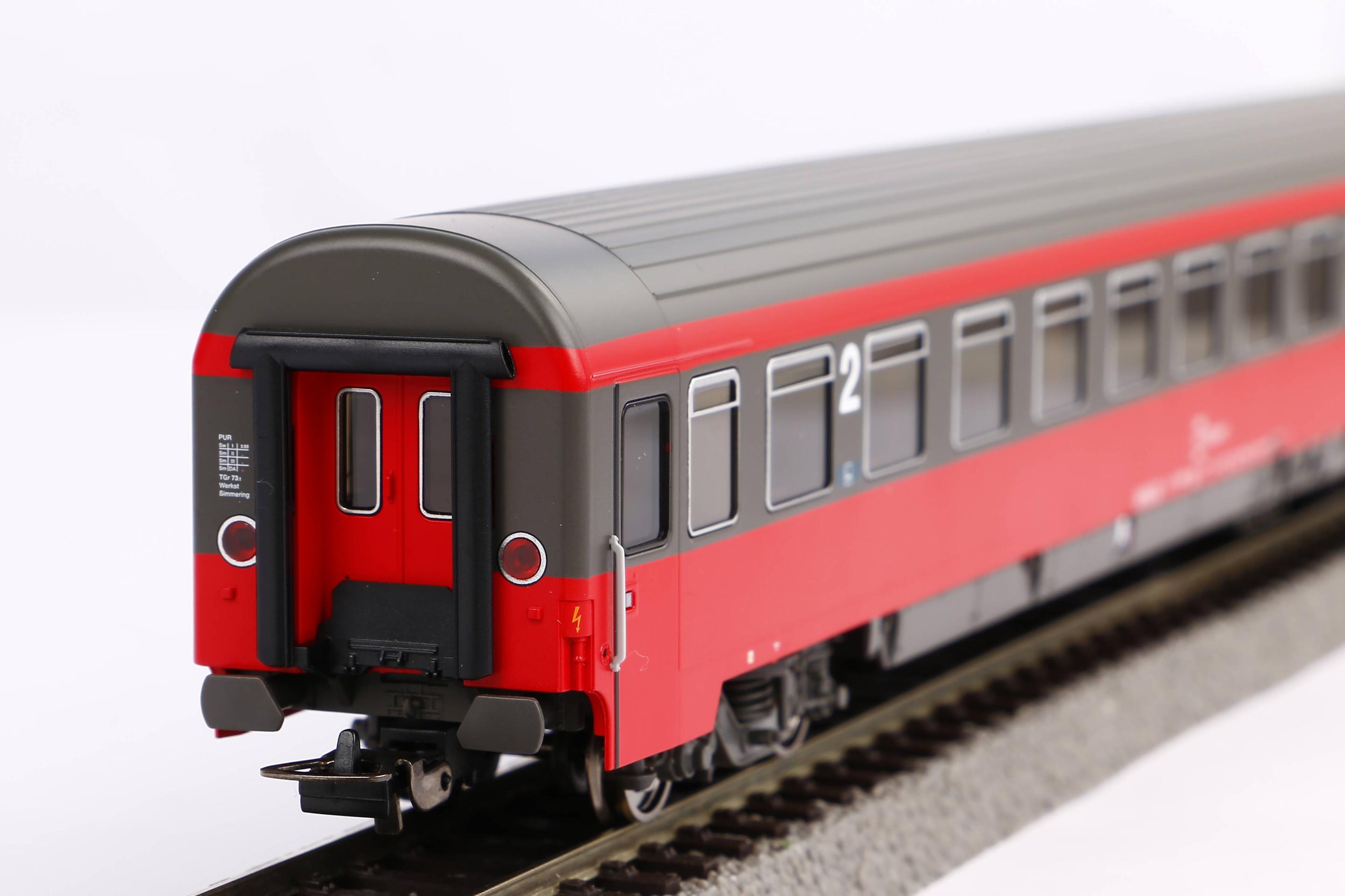 Produktbild PIKO H0 58540 - Schnellzugwagen Eurofima 2. Klasse ÖBB IV 3 von 5