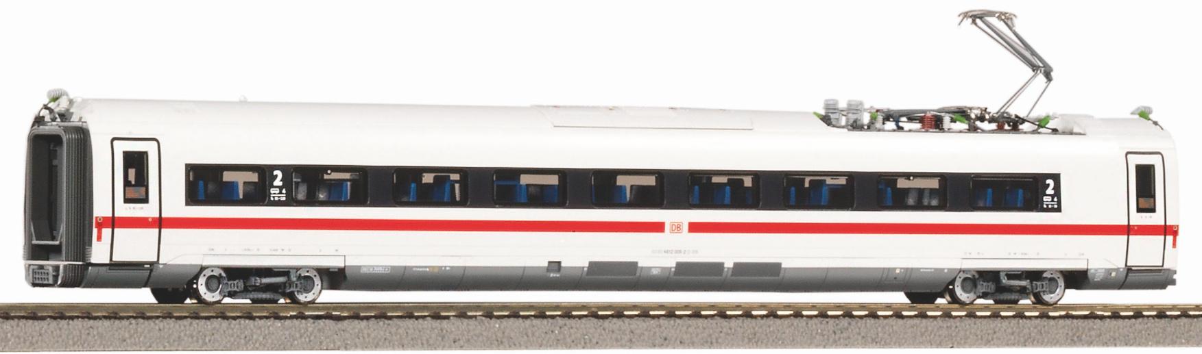 PIKO H0 58583 - Ergänzungswagen BR 412 ICE 4 DB AG VI, Klimaschützer Wechselstromversion