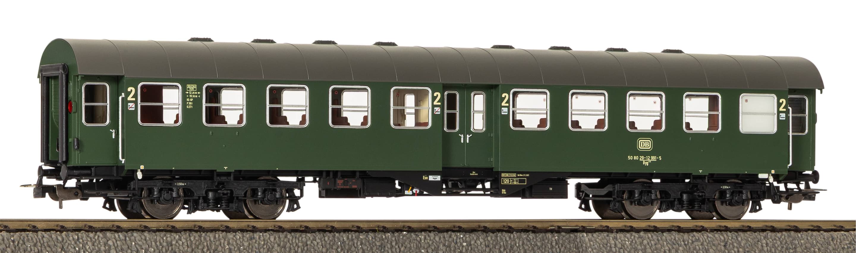 PIKO H0 Umbauwagen B4yg 2. Klasse DB Epoche IV 58863