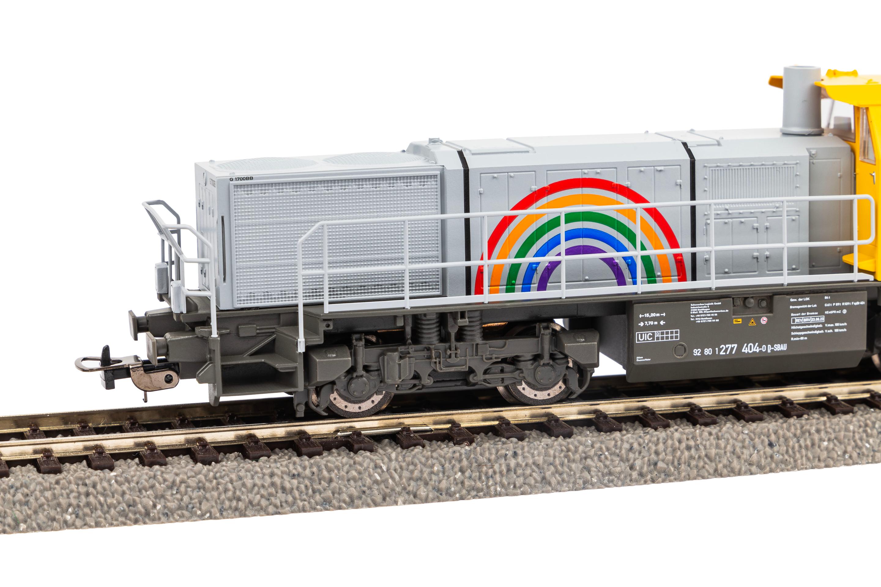 Produktbild PIKO 59077 H0 Wechselstrom Diesellok G 1700 Schweerbau VI 5 von 5