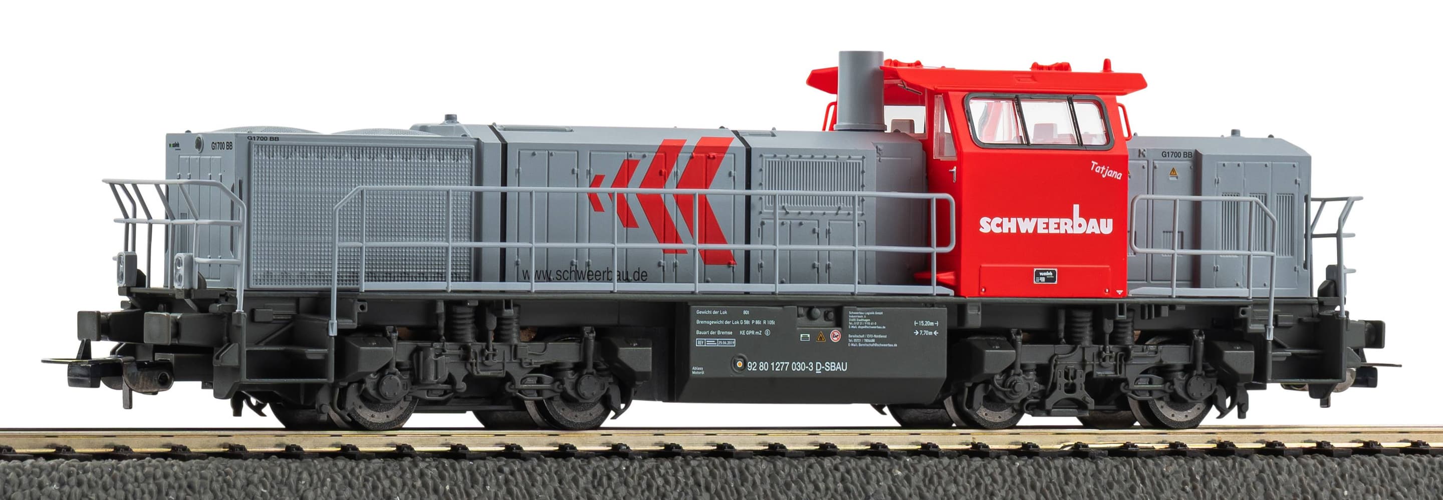 PIKO 59178 H0 Diesellok G 1700 Schweerbau Epoche VI DC