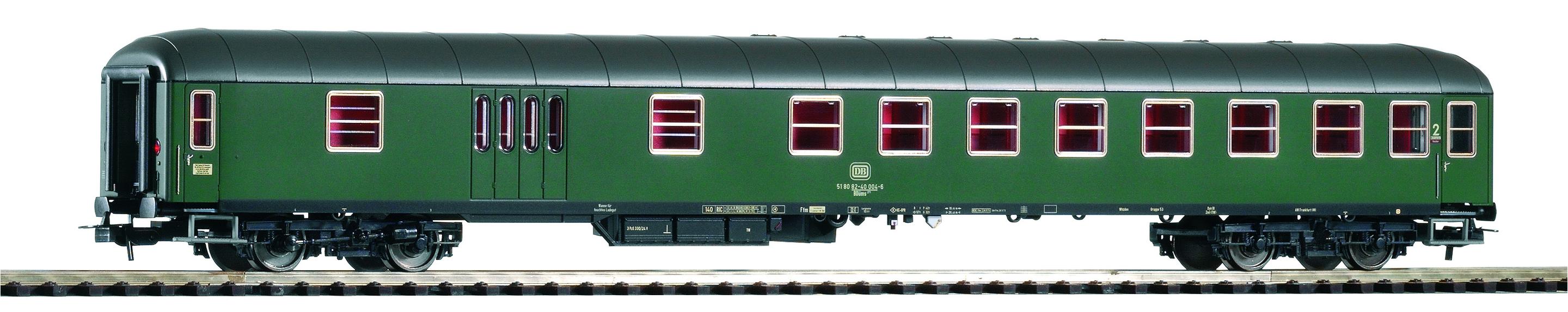 PIKO H0 59623 - Schnellzugwagen BDüms271 DB IV, Gleichstrom