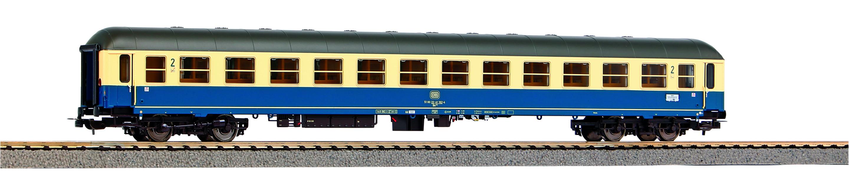 PIKO H0 59646 - Schnellzugwagen 2. Klasse Bm234 DB IV