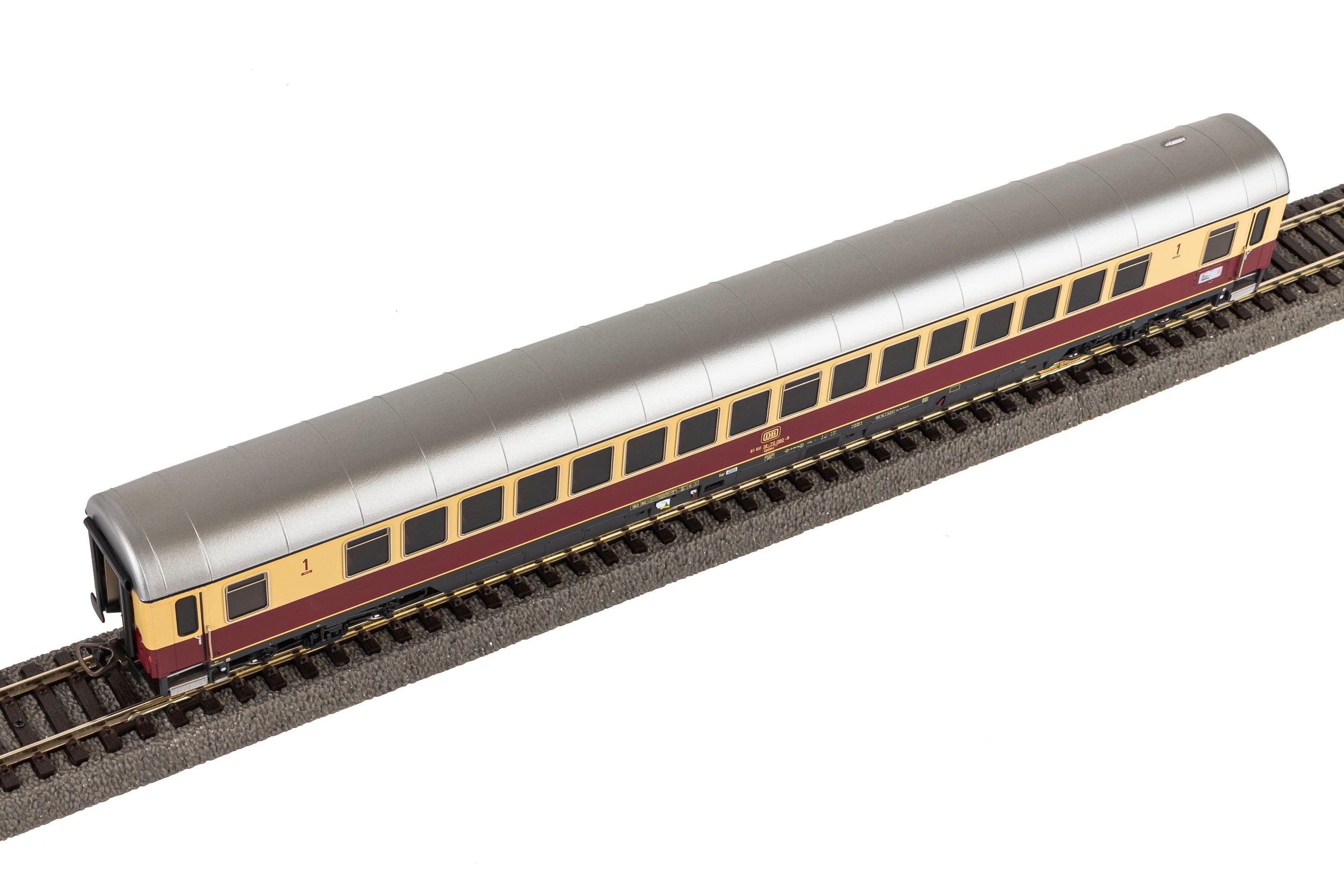Produktbild PIKO 59675 H0 Großraumwagen Apmz 121 TEE Merkur 1. Klasse DB IV 7 von 7