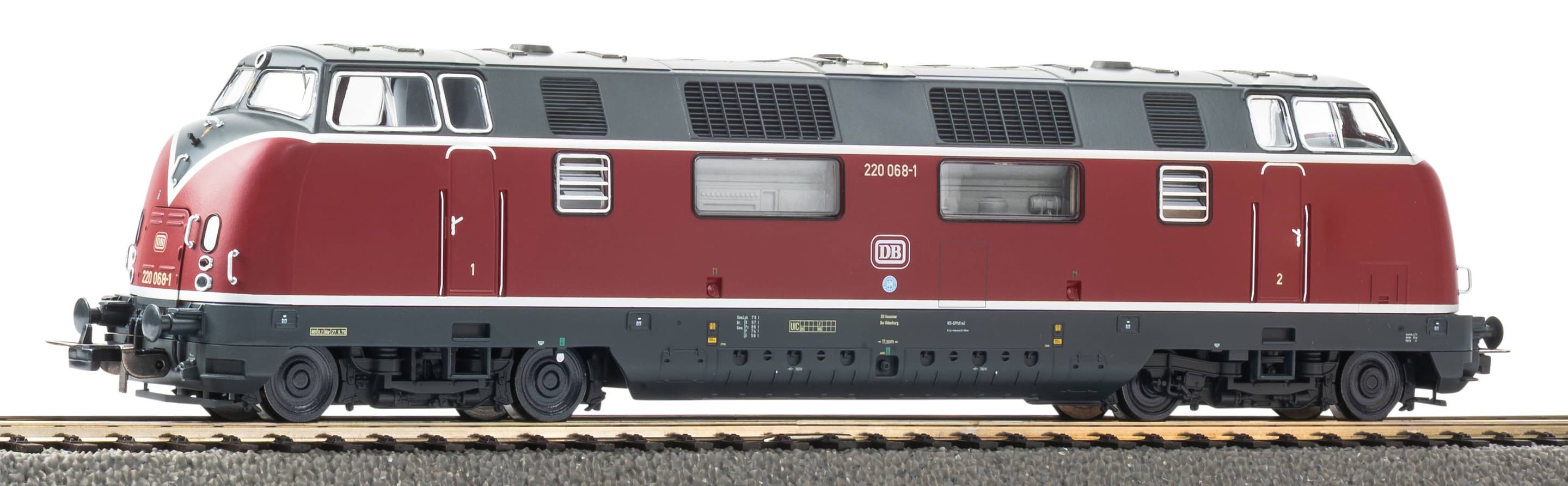 PIKO H0 Diesellok BR 220 DB Epoche IV DC 59726