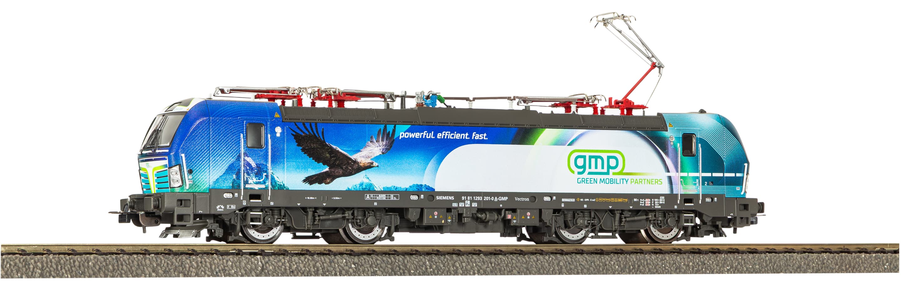 PIKO 71395 H0 ~E-Lok Vectron GMP VI + PluX22 Dec. Wechselstromversion