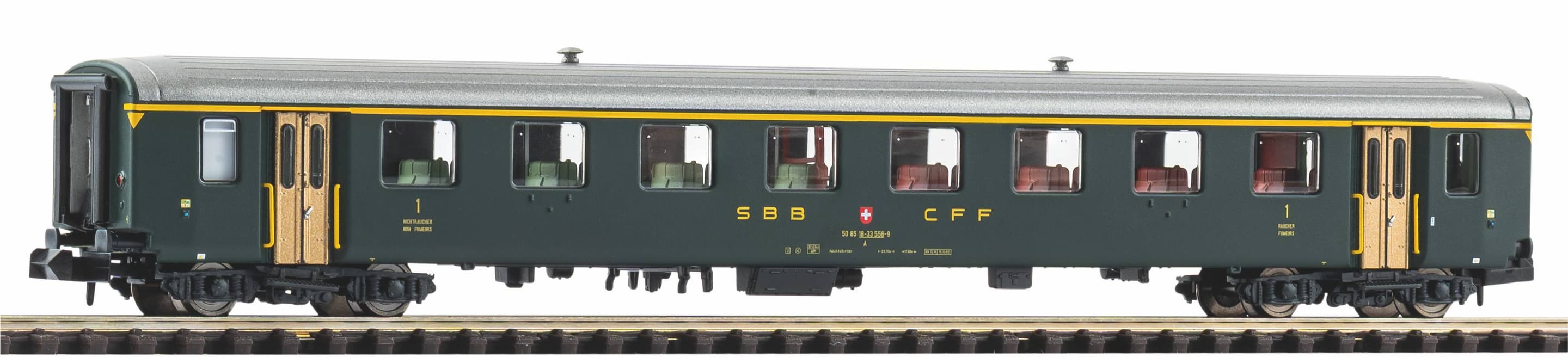 PIKO N Personenwagen EW I 1. Klasse SBB Epoche IV