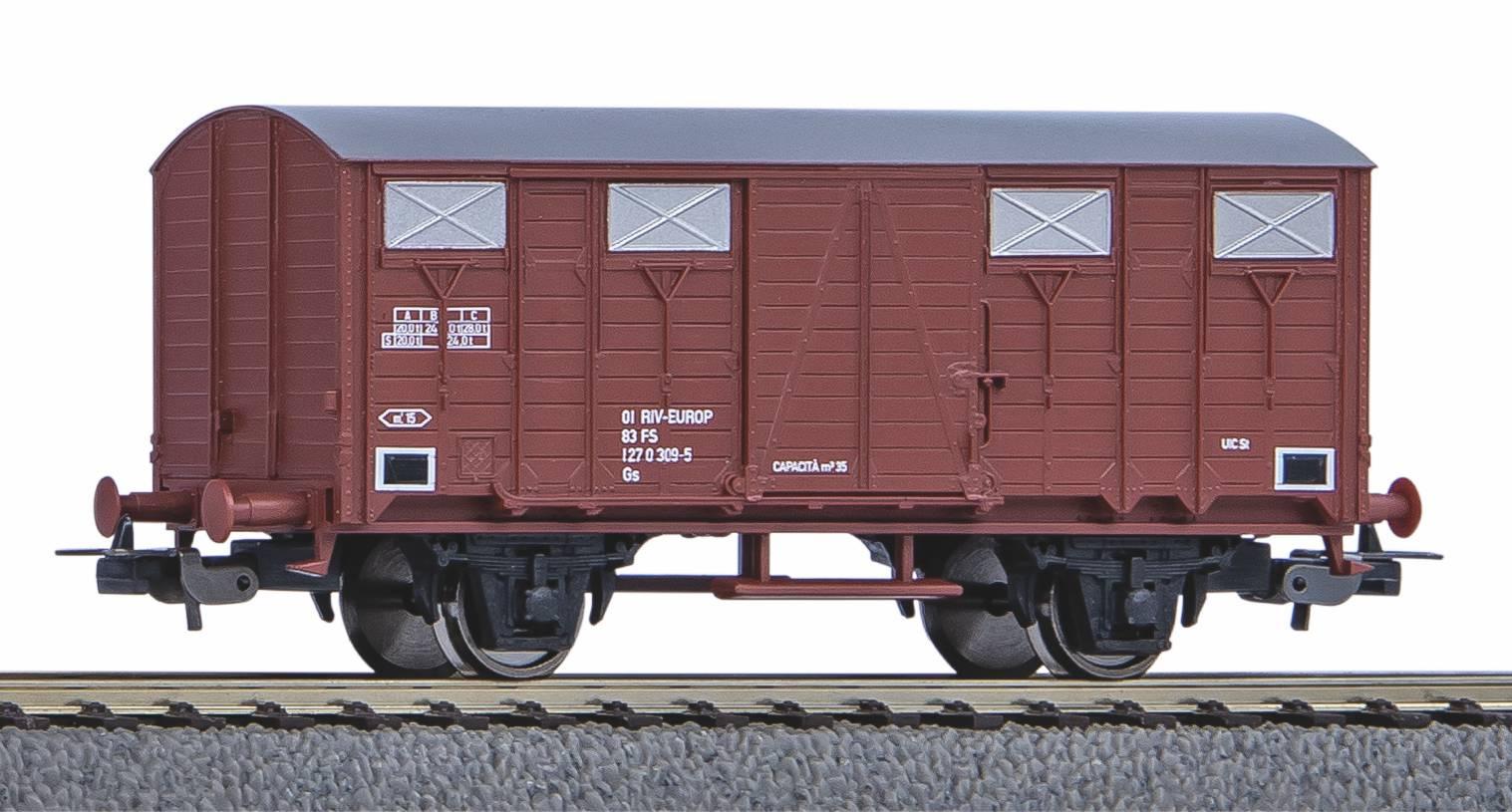PIKO H0 97155 H0 Gedeckter Güterwagen FS IV