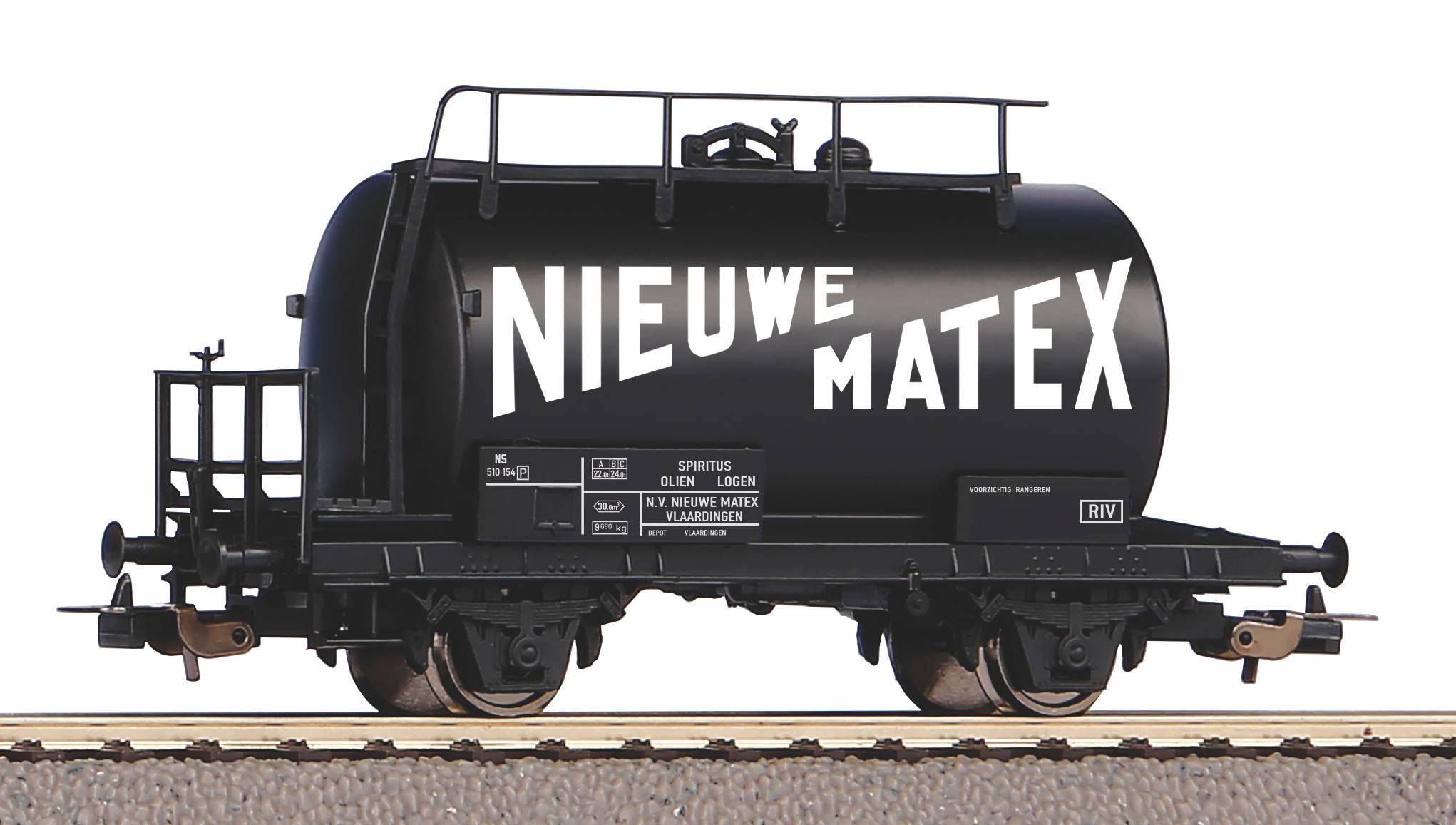 PIKO H0 97157 - Kesselwagen"Nieuwe Matex"NS III