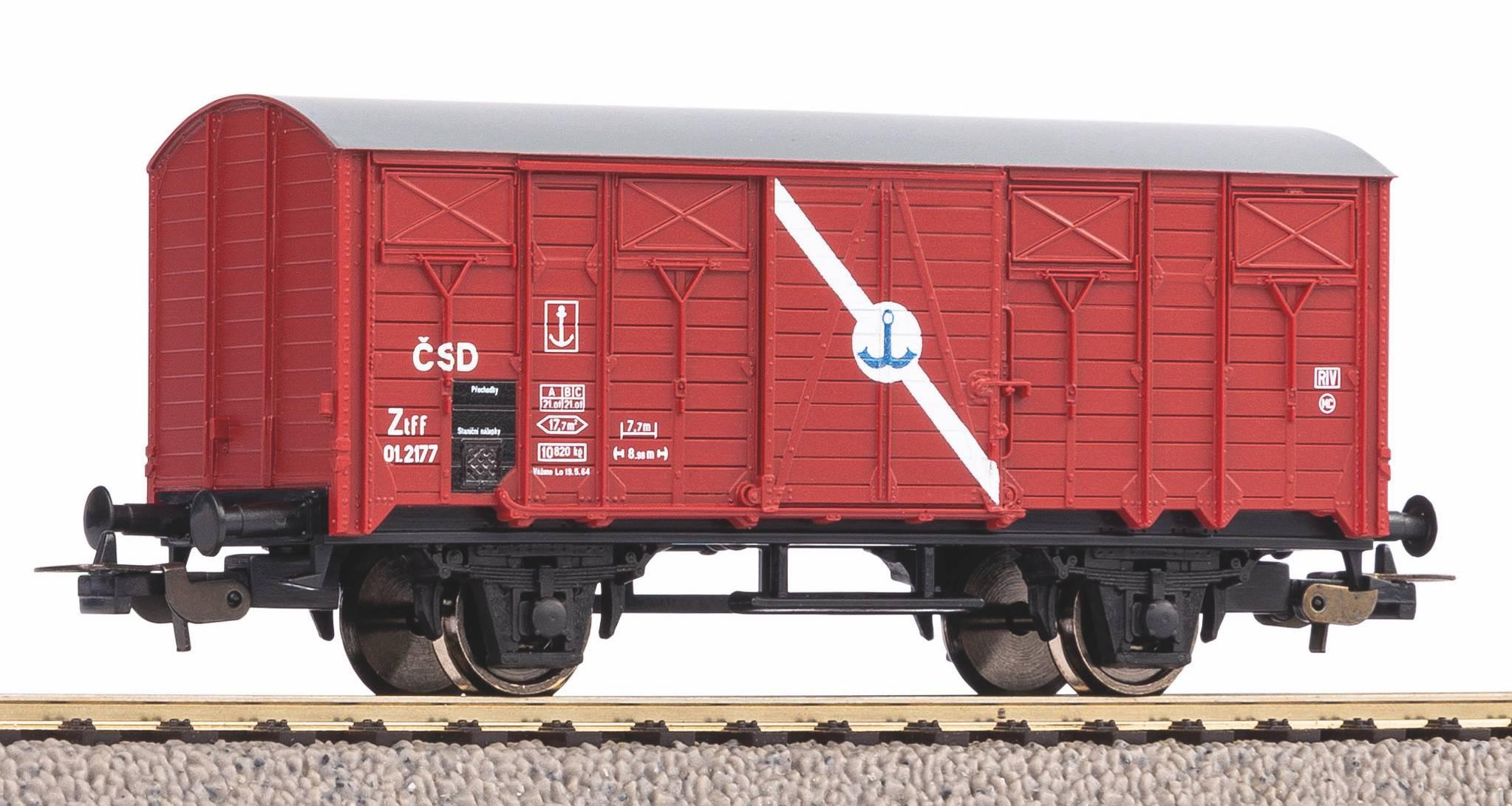PIKO H0 97160 - Gedeckter Güterwagen CSD III