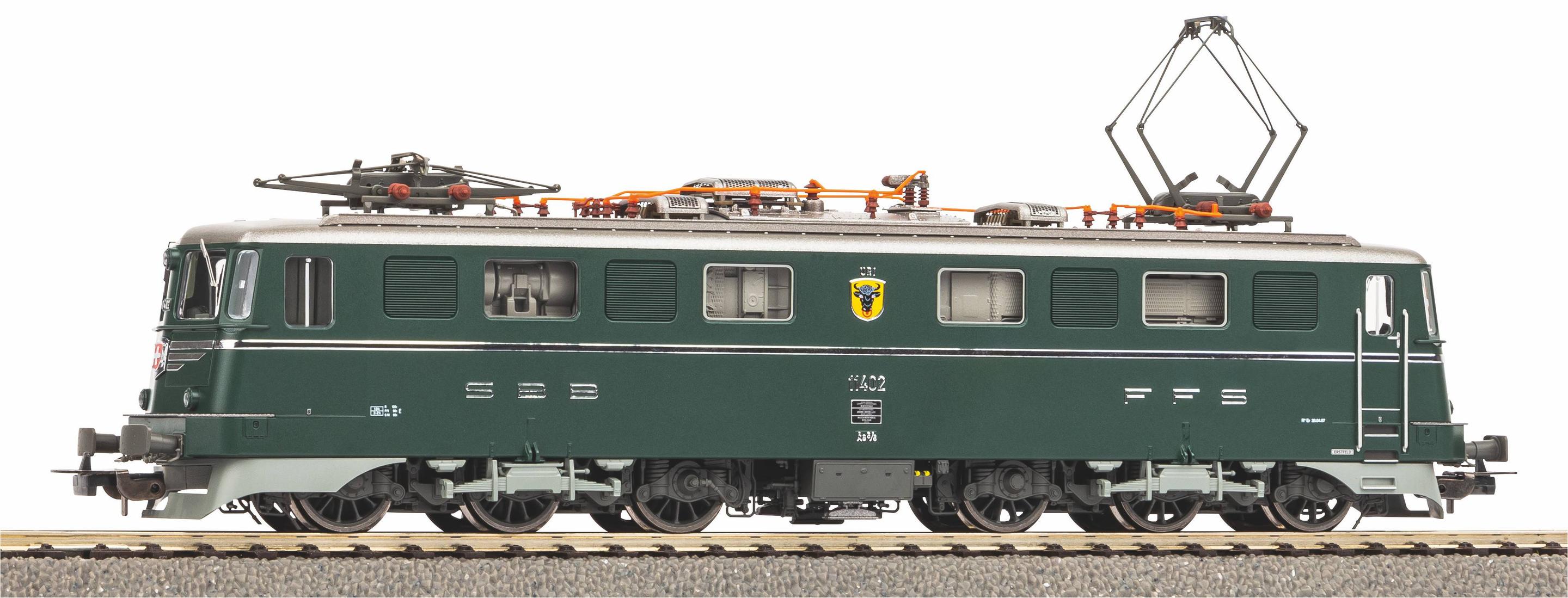 PIKO 97219 H0 Gleichstrom E-Lok Ae 6/6 Uri SBB VI