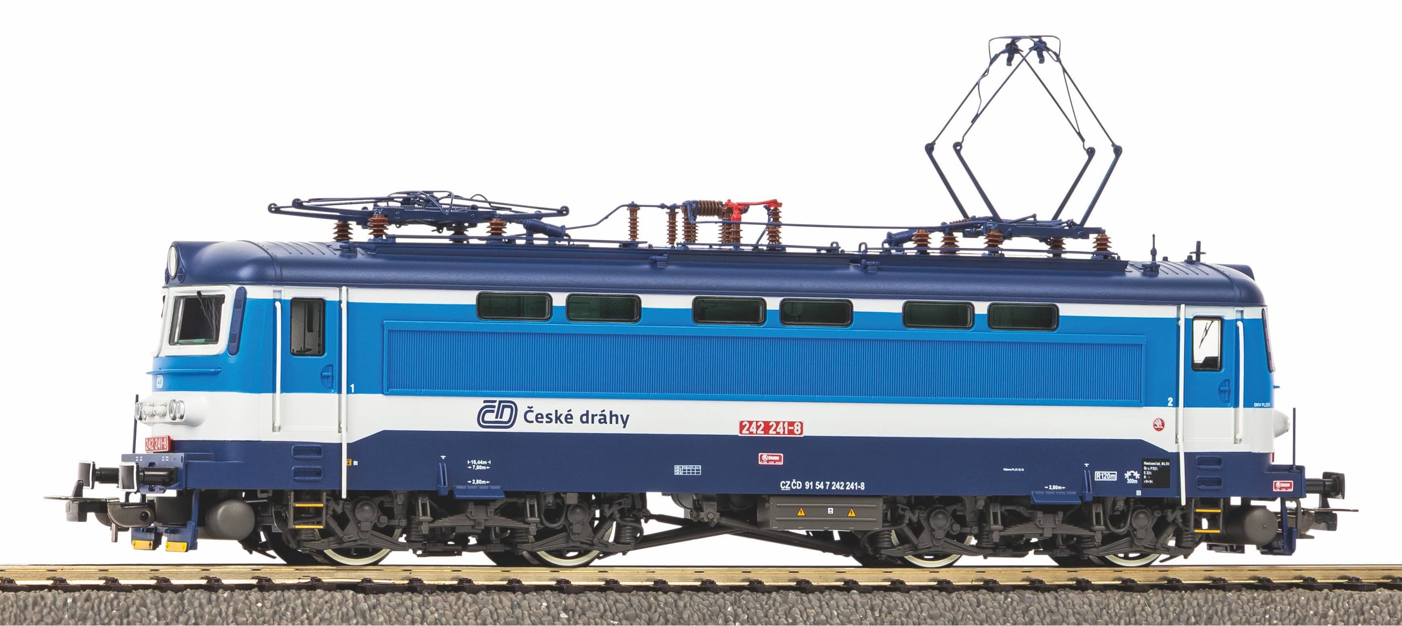 PIKO 97412 H0 Sound-E-Lok Rh 242 CD VI Wechselstromversion, inkl. PIKO Sound-Decoder