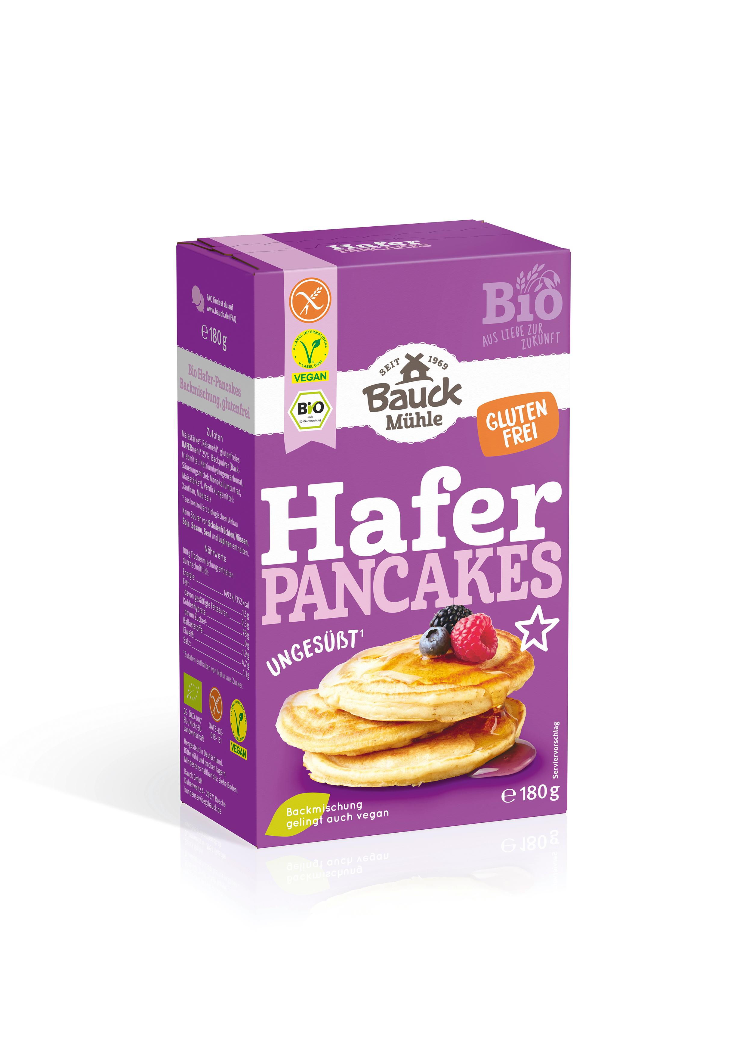 Produktbild BAUCK MÜHLE Bio Hafer Pancakes ungesüßt 2 von 2