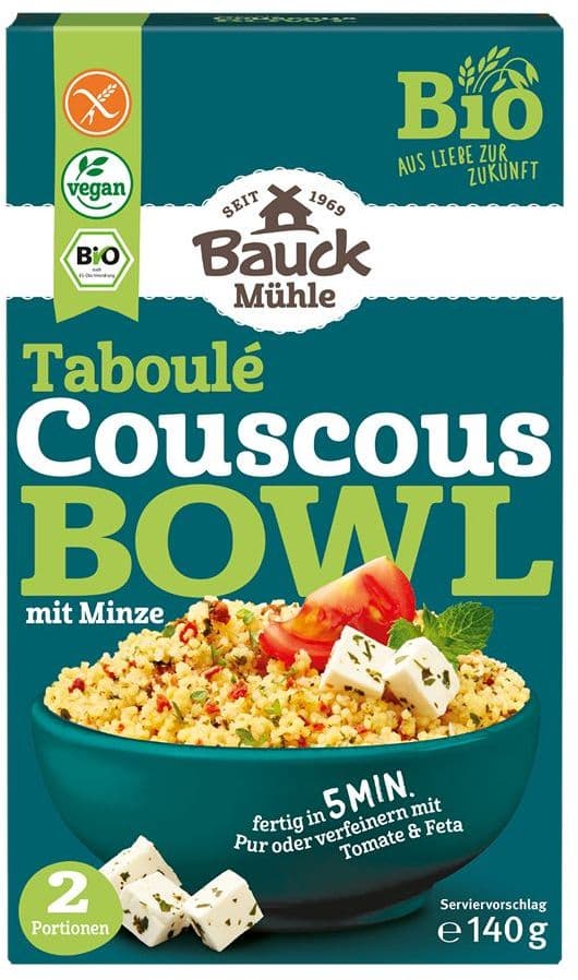 BAUCK MÜHLE Bio Taboulé Couscous Bowl