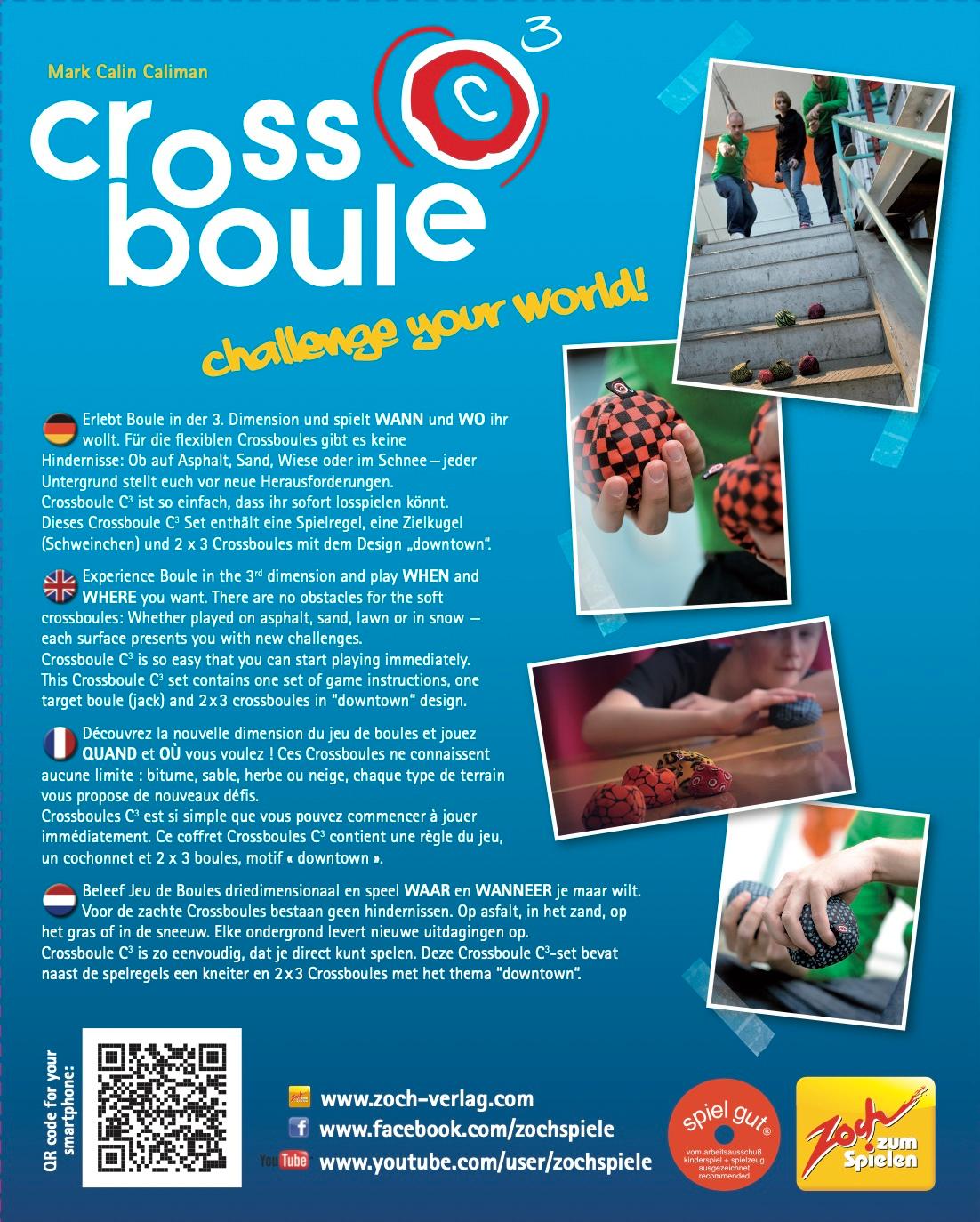 Produktbild Zoch - Crossboule"downtown", 1 Stück, sortiert 2 von 4
