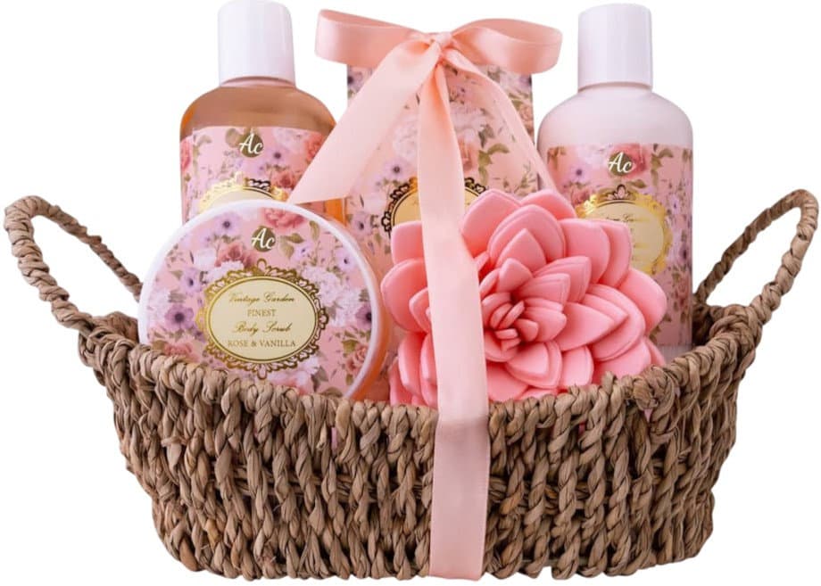 Accentra Badeset Rose Collection Geschenkpackung