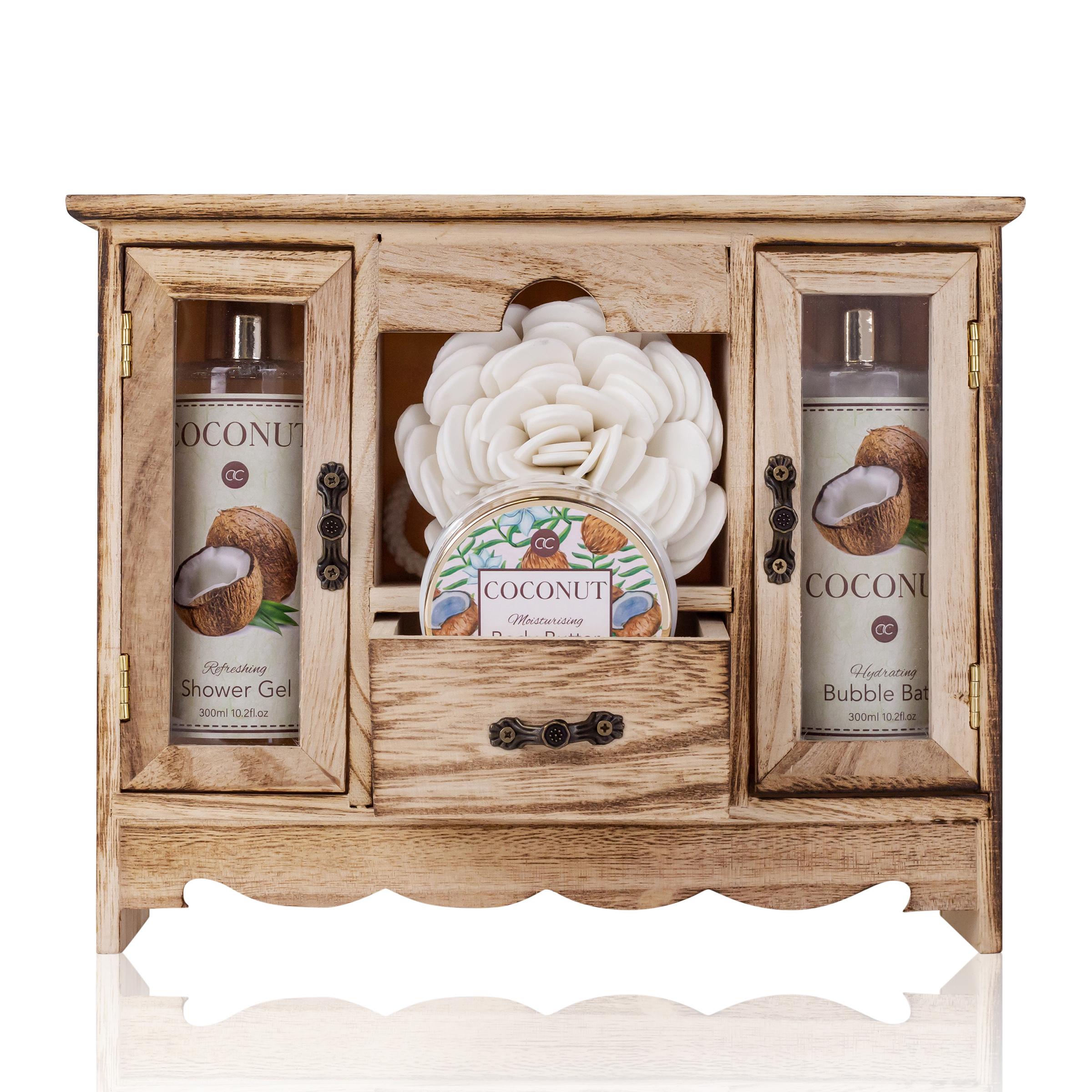 Accentra Coconut in Holzschrank Geschenkpackung