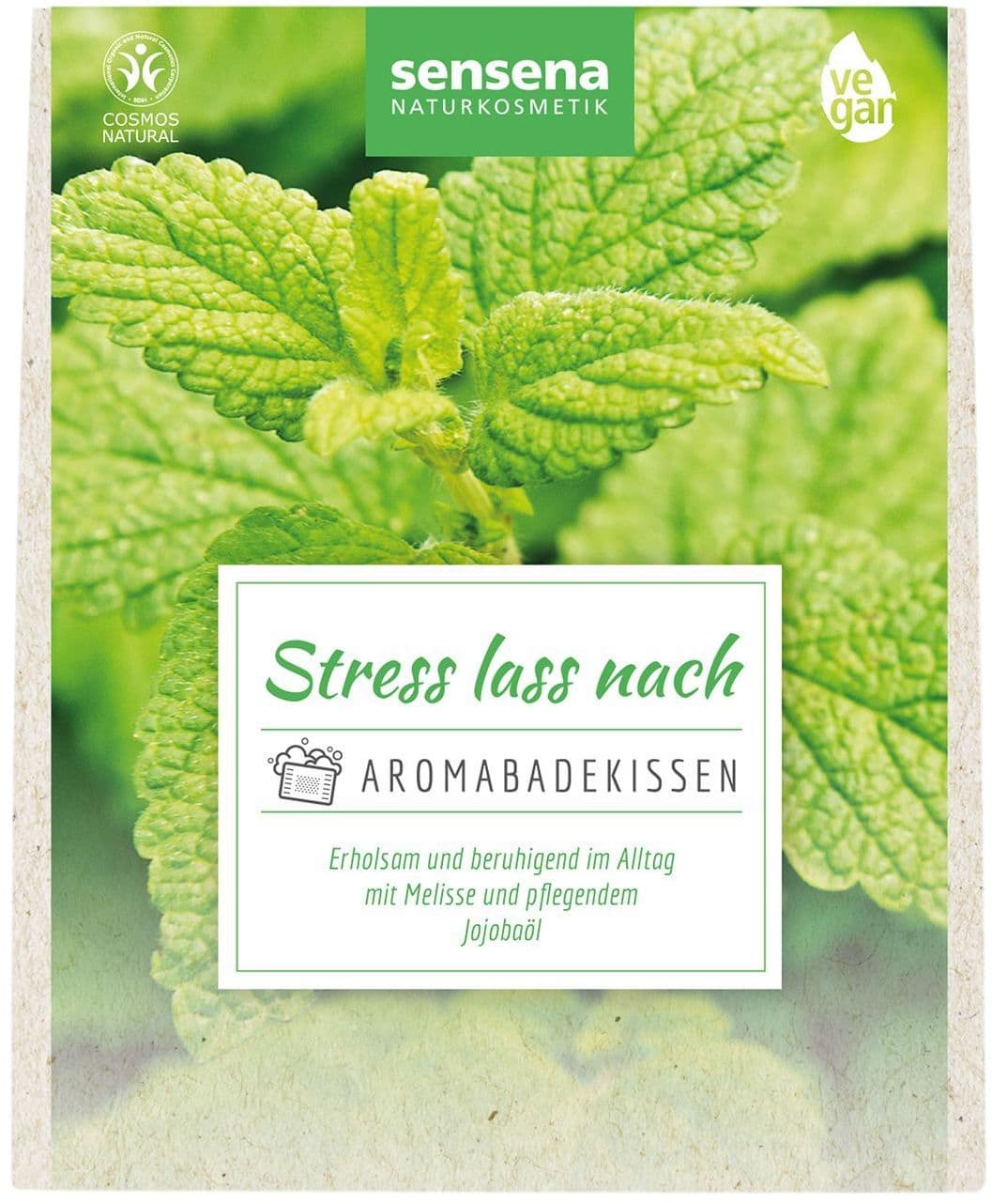 sensena NATURKOSMETIK Aromabadekissen Stress Lass Nach