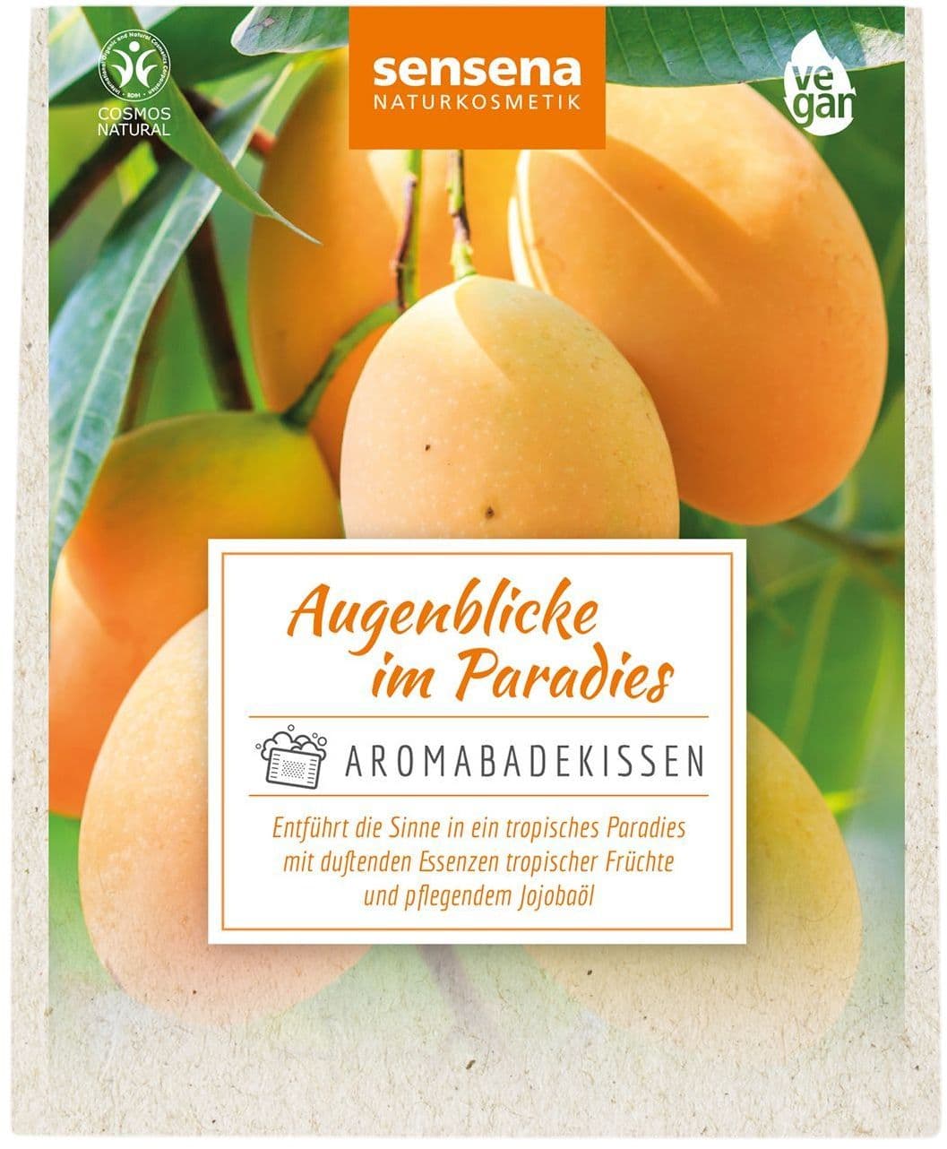 sensena NATURKOSMETIK Aromabadekissen Augenblicke Im Paradies