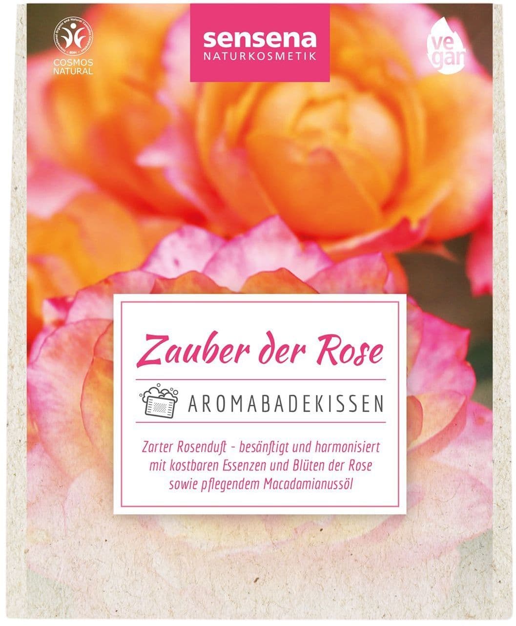 sensena NATURKOSMETIK Aromabadekissen Zauber der Rose