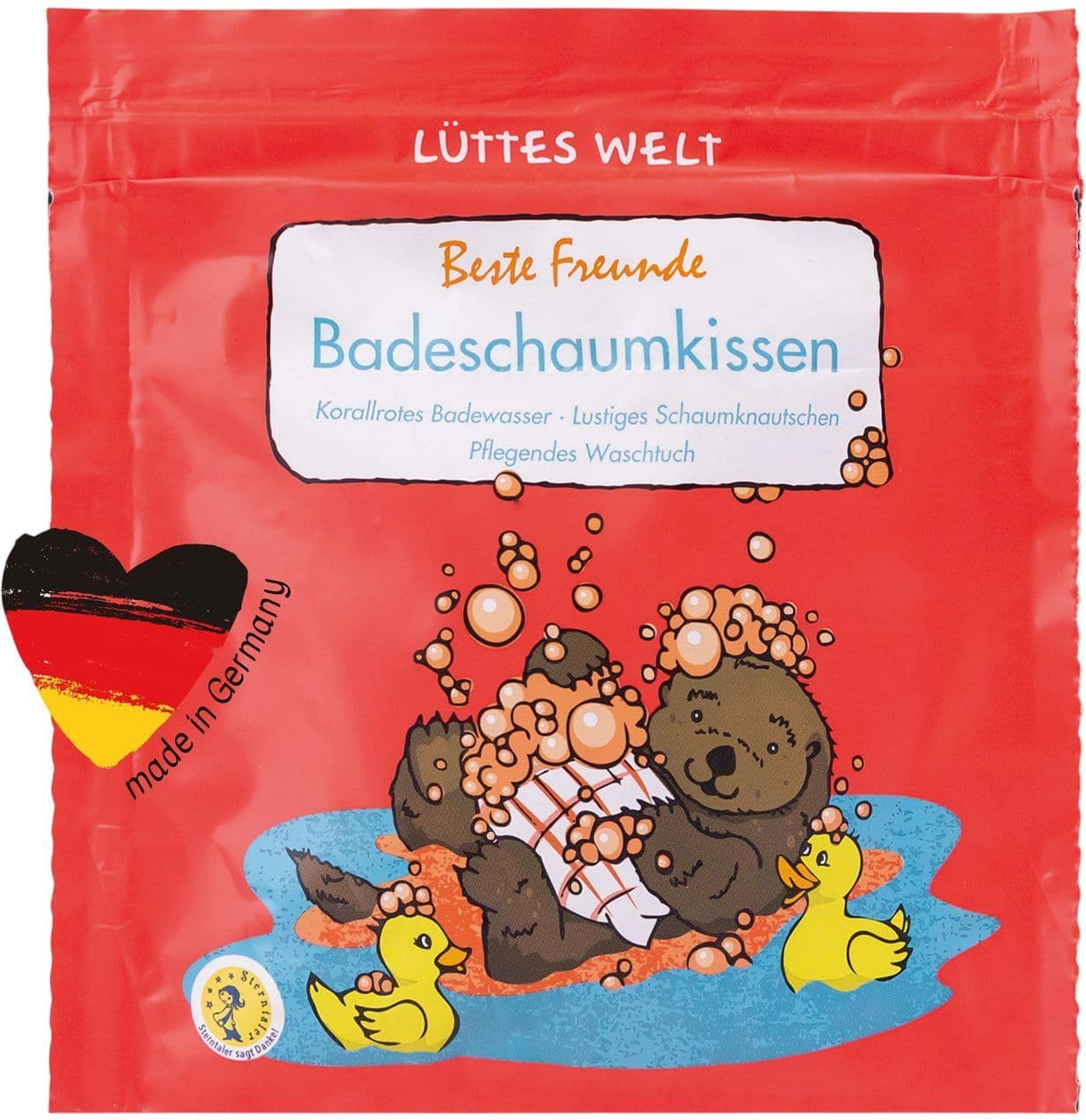 LÜTTES WELT NATURKOSMETIK Beste Freunde Badeschaumkissen