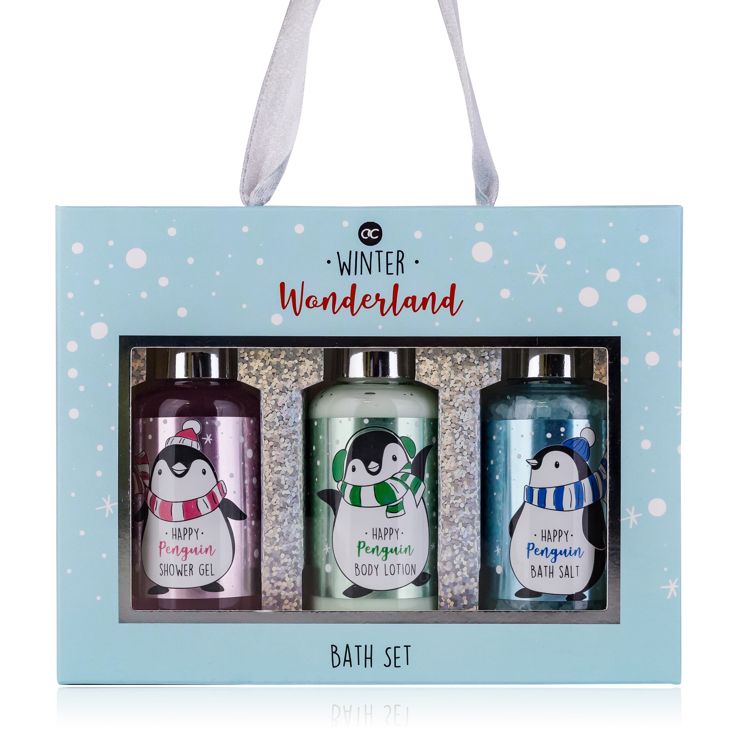 Accentra Badeset"HAPPY PENGUIN"in Geschenkbox
